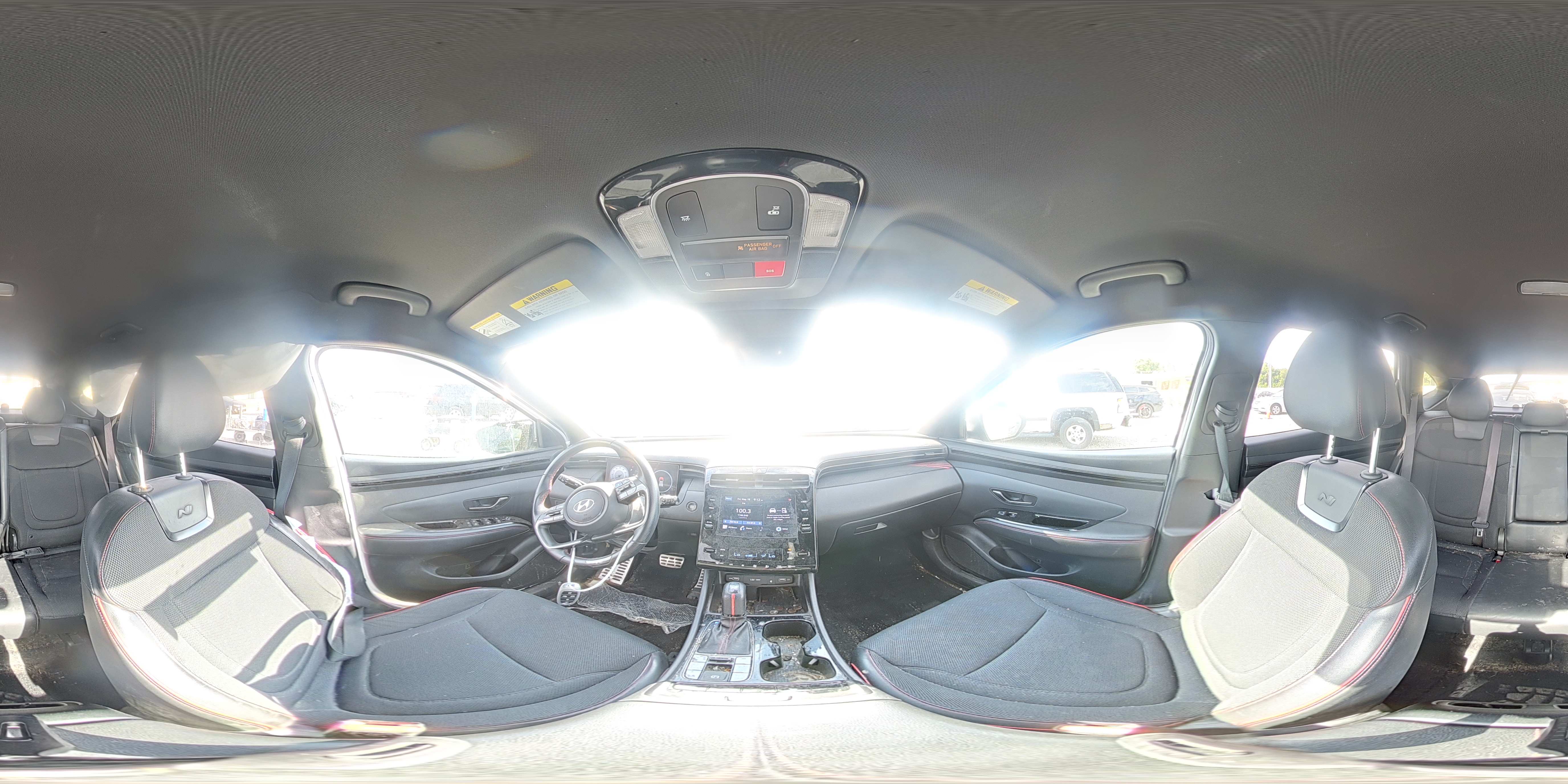 2022 Hyundai Tucson N Line White vin: KM8JF3AE5NU158263