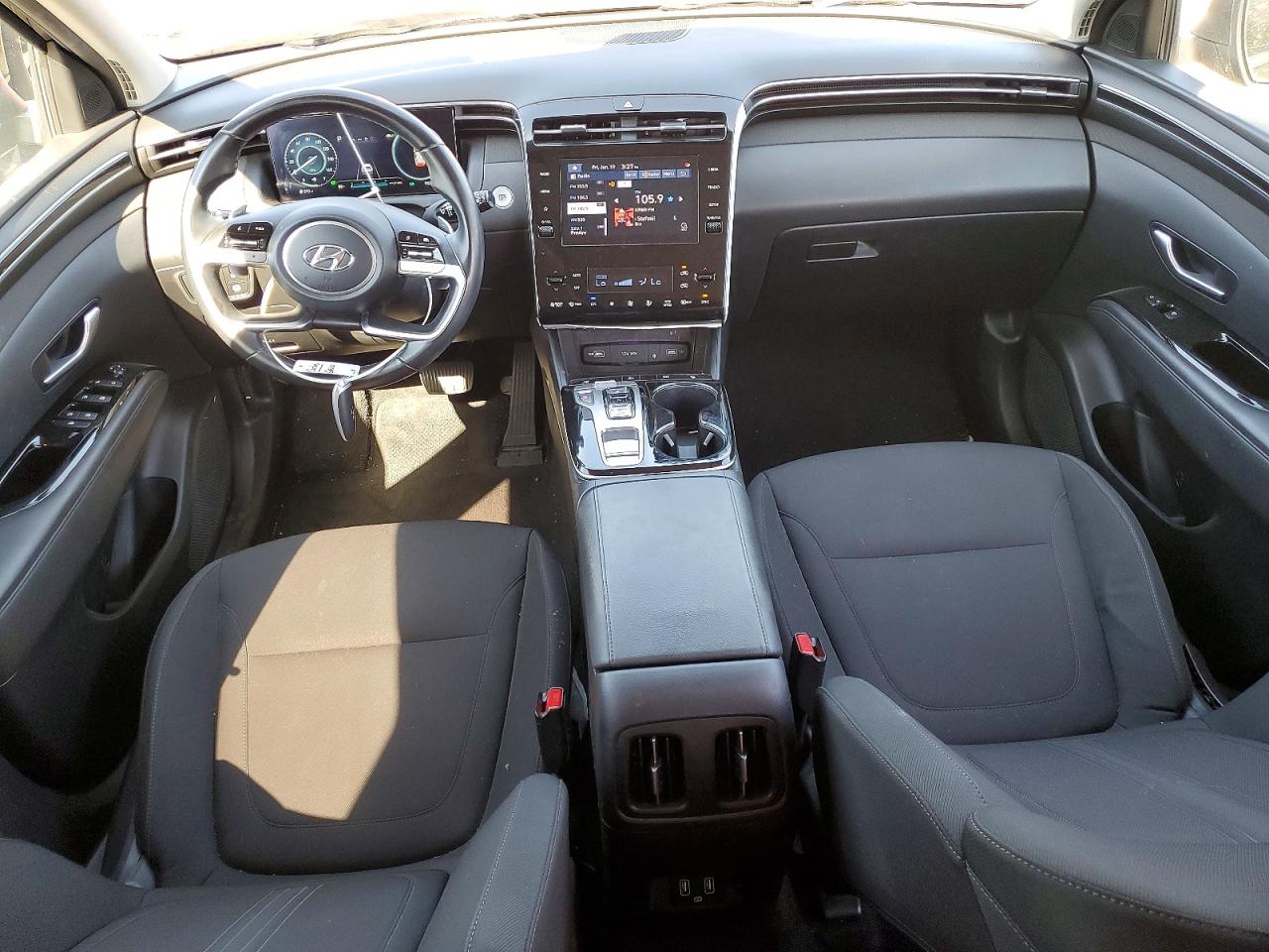 2022 Hyundai Tucson Sel Convenience Black vin: KM8JFCA10NU073893