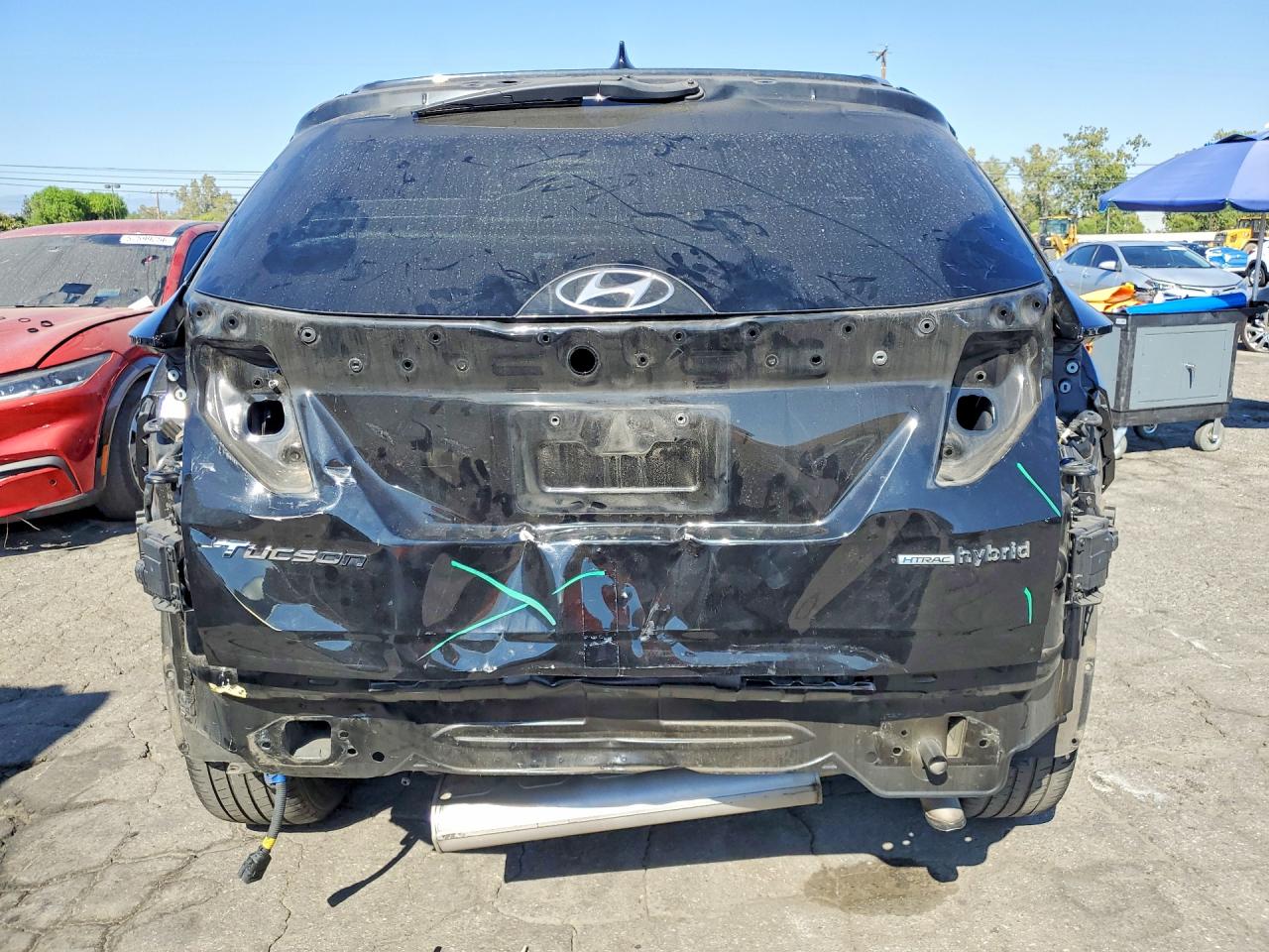 2022 Hyundai Tucson Sel Convenience Black vin: KM8JFCA10NU073893