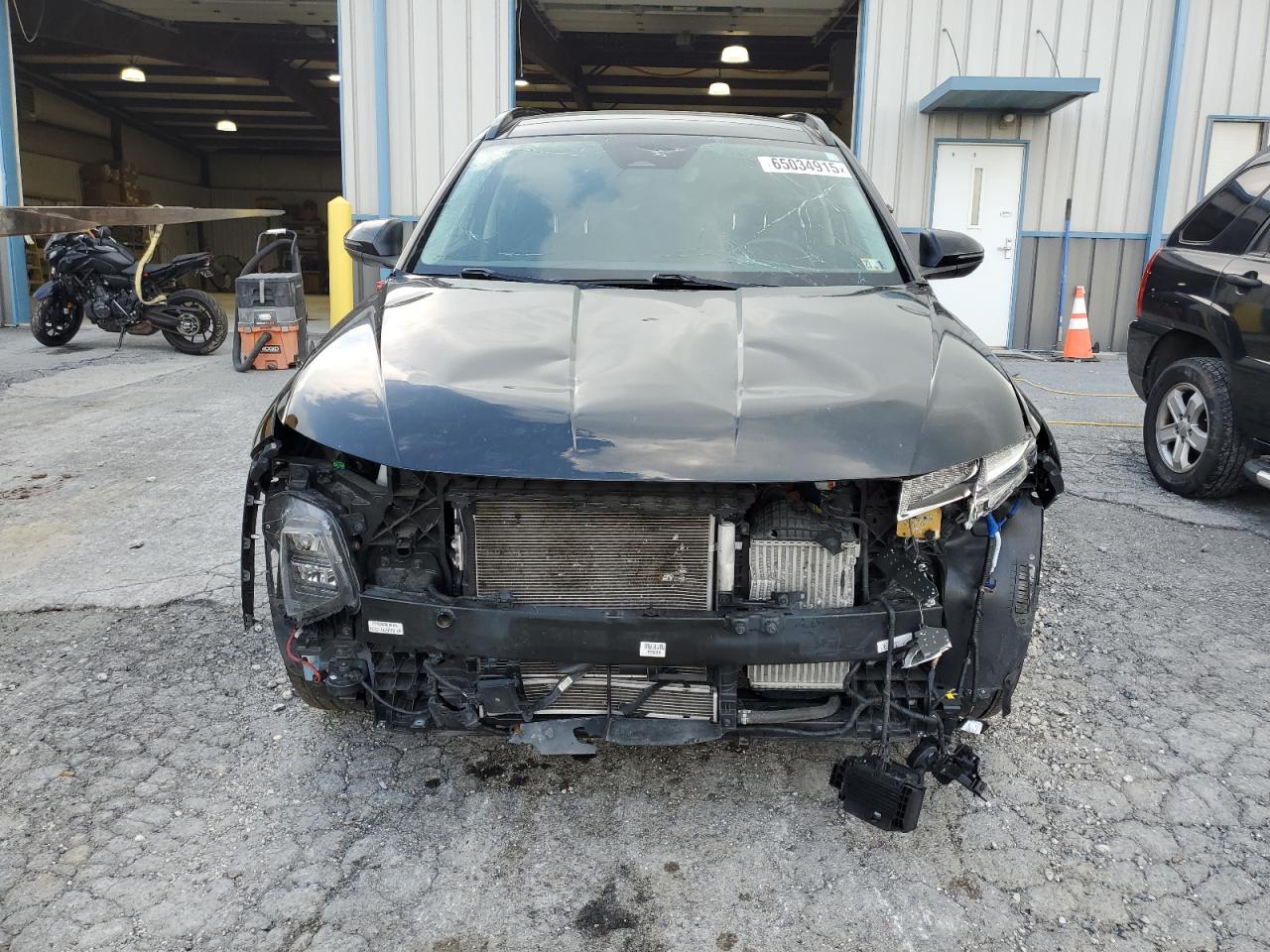 2023 Hyundai Tucson Sel Convenience Черный vin: KM8JFCA10PU087537