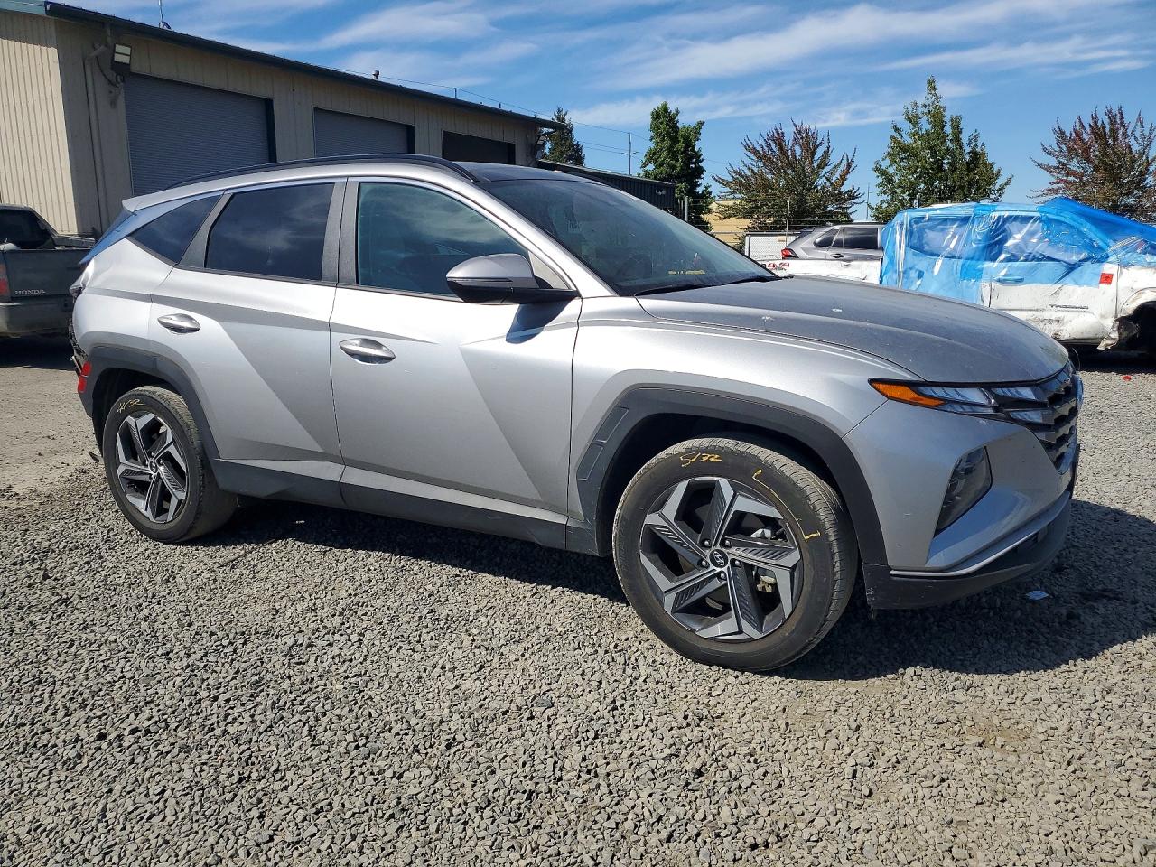 2023 Hyundai Tucson Sel Convenience Silver vin: KM8JFCA10PU112355