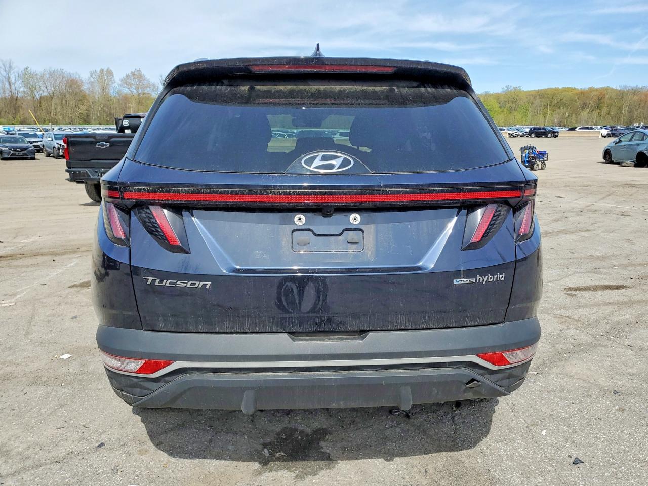 2022 Hyundai Tucson Sel Convenience Черный vin: KM8JFCA19NU063895