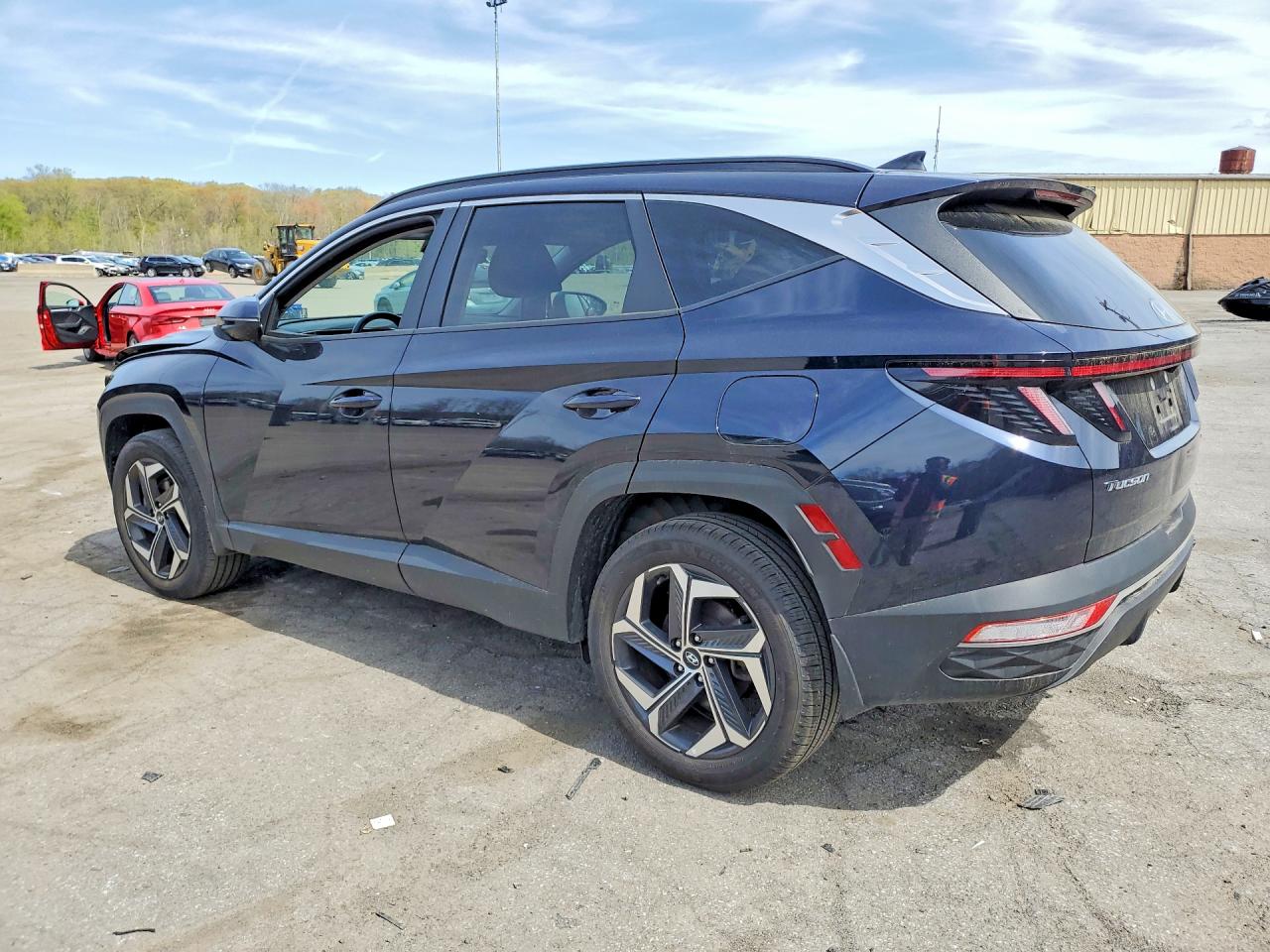 2022 Hyundai Tucson Sel Convenience Черный vin: KM8JFCA19NU063895