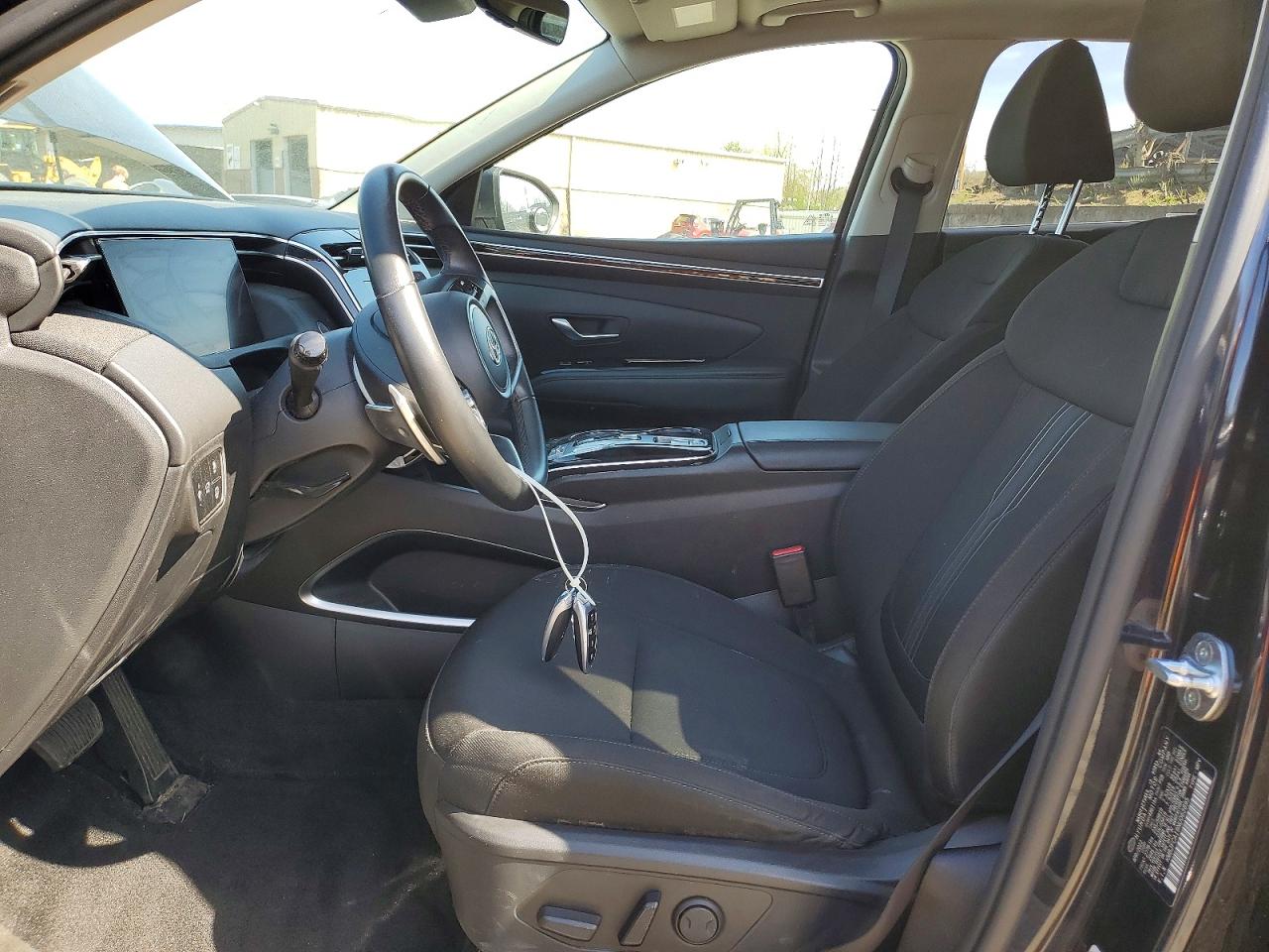 2022 Hyundai Tucson Sel Convenience Черный vin: KM8JFCA19NU063895
