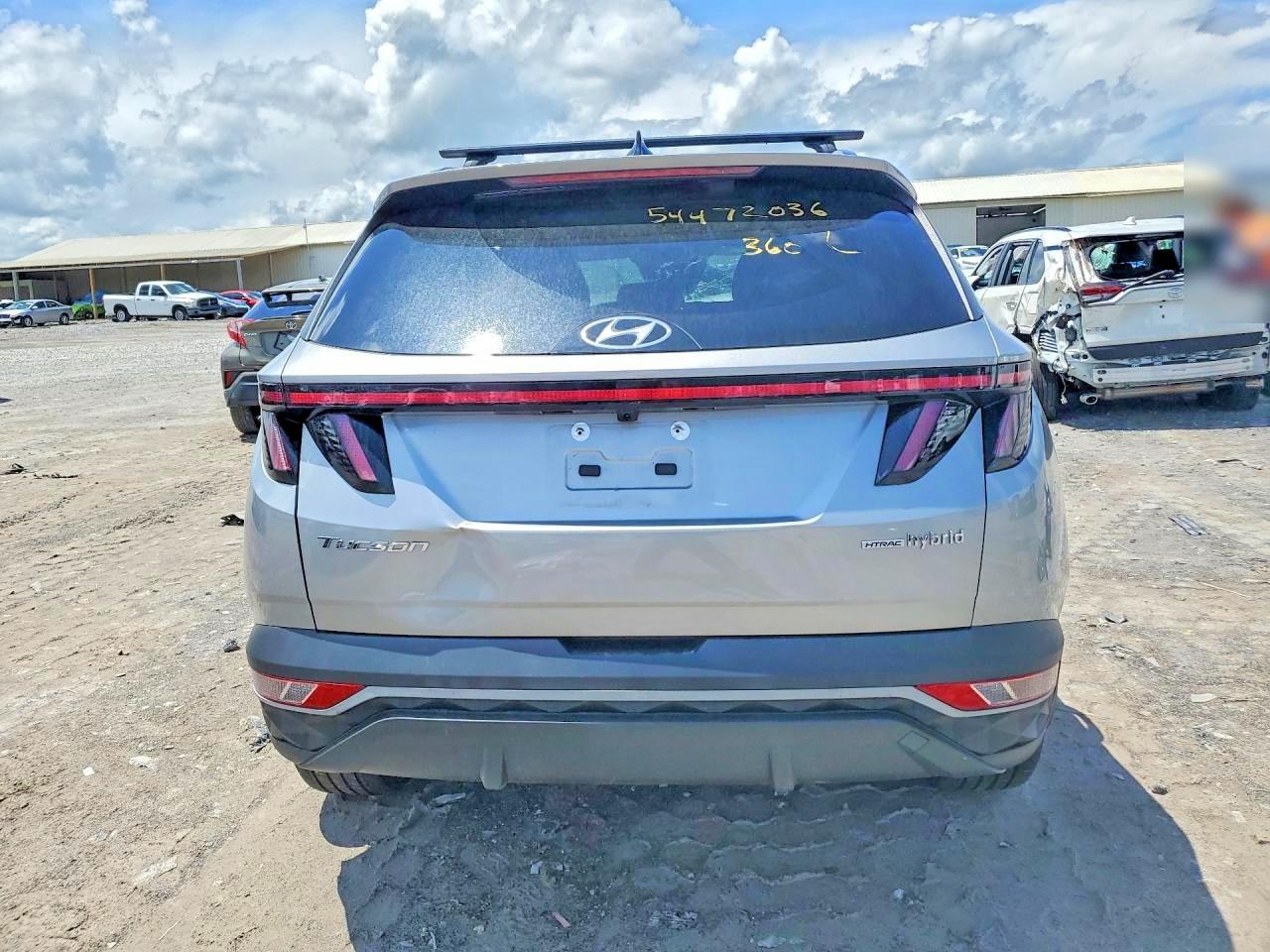 2022 Hyundai Tucson Sel Convenience Silver vin: KM8JFCA19NU079496