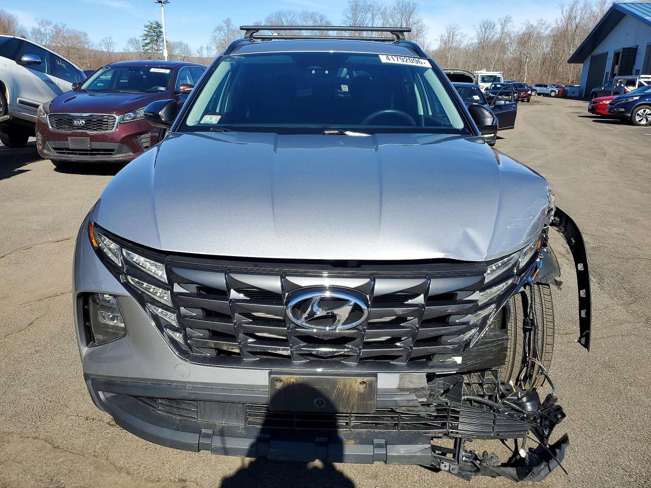 2023 Hyundai Tucson Xrt Silver vin: KM8JFCAE4PU201218