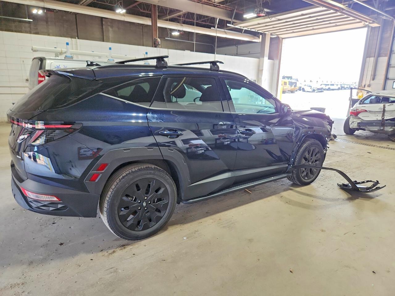 2024 Hyundai Tucson Xrt Blue vin: KM8JFCDEXRU284801