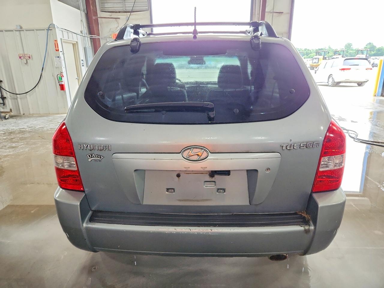 2006 Hyundai Tucson Gl Зеленый vin: KM8JM12B06U482625