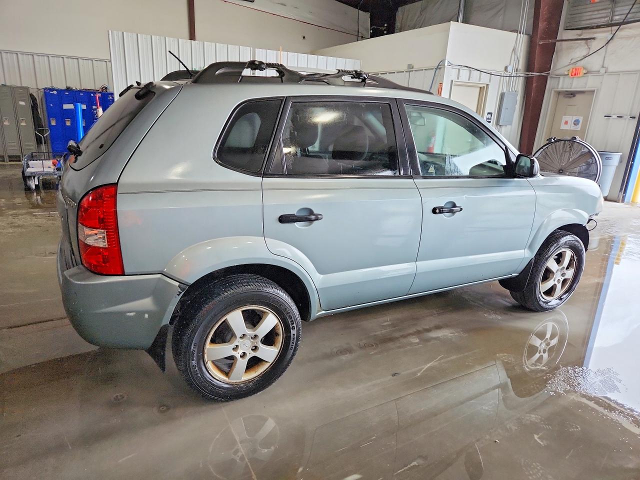 2006 Hyundai Tucson Gl Зеленый vin: KM8JM12B06U482625