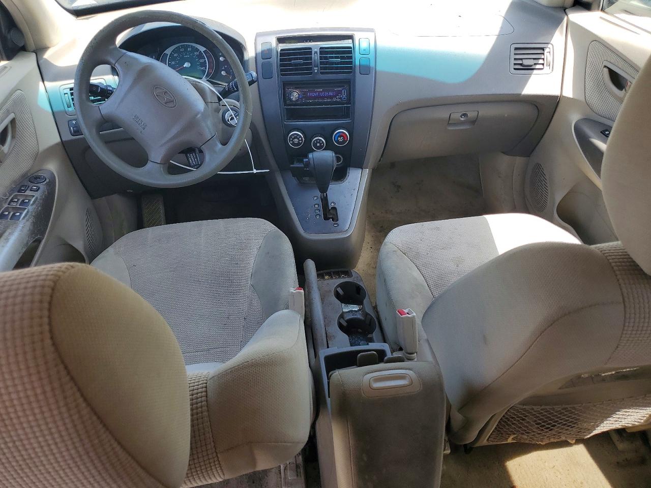 2007 Hyundai Tucson Gls Black vin: KM8JM12B07U525538