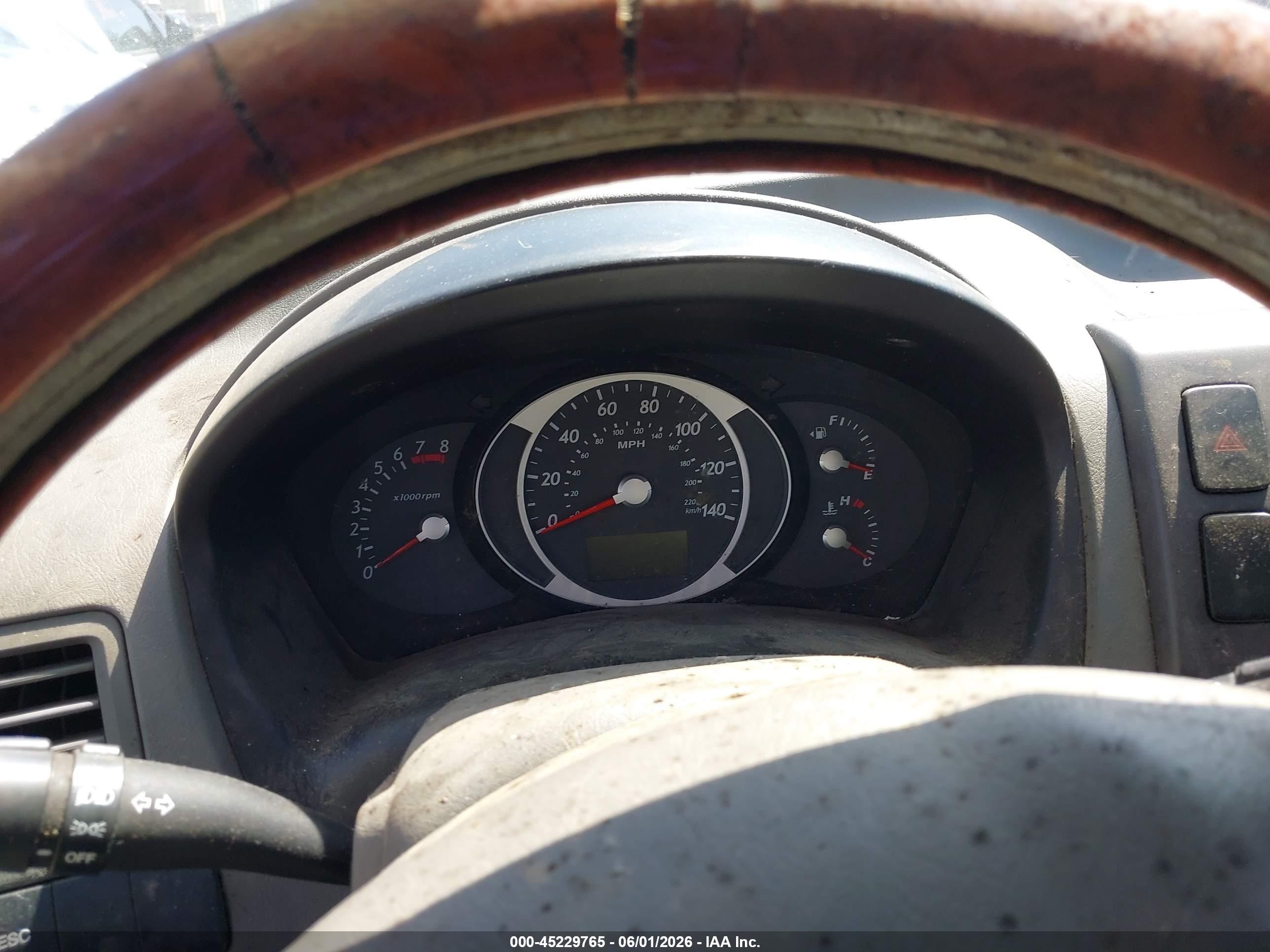 2008 Hyundai Tucson Gls Blue vin: KM8JM12B08U828854