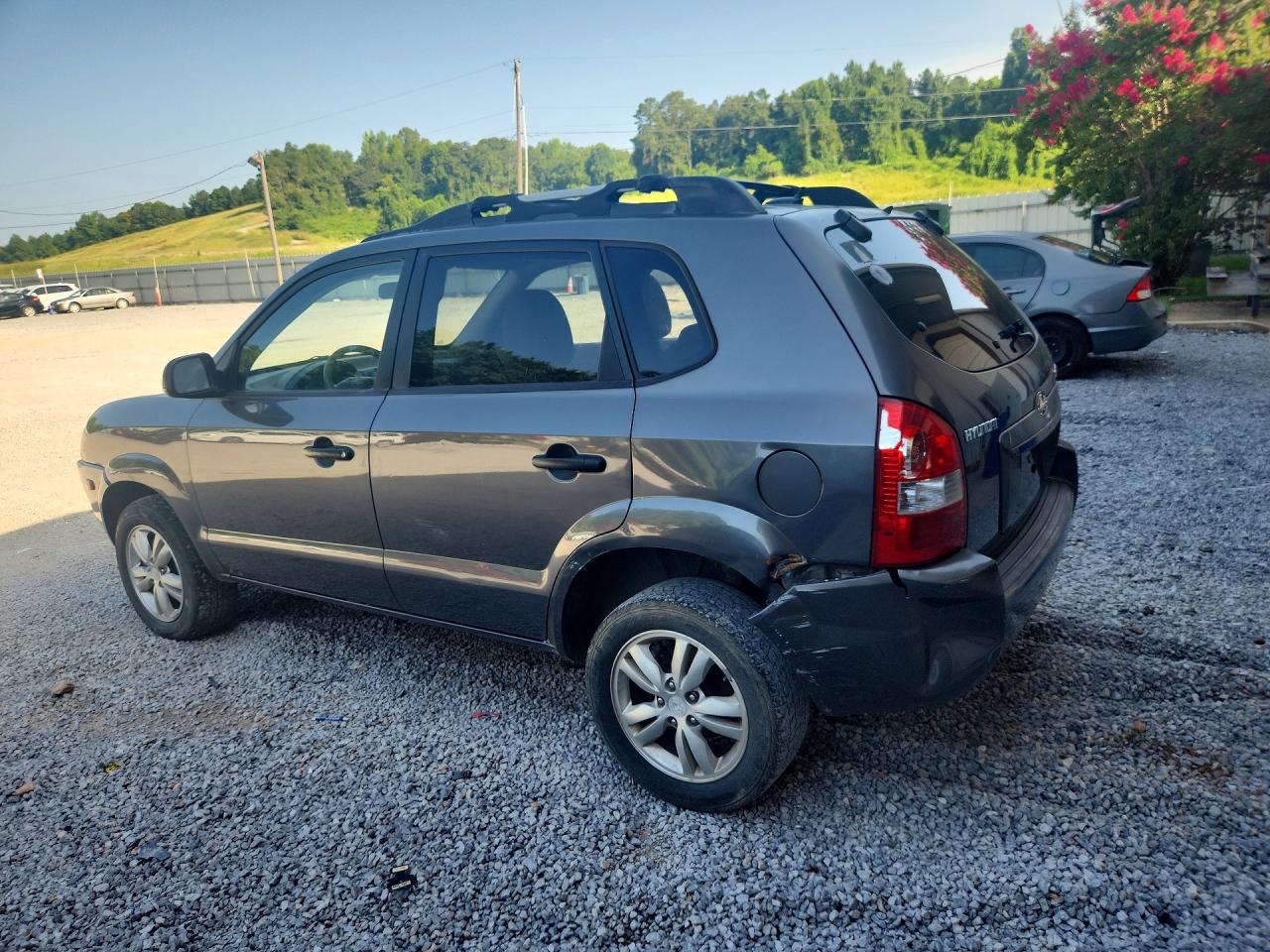2009 Hyundai Tucson Gls Gray vin: KM8JM12B09U953967
