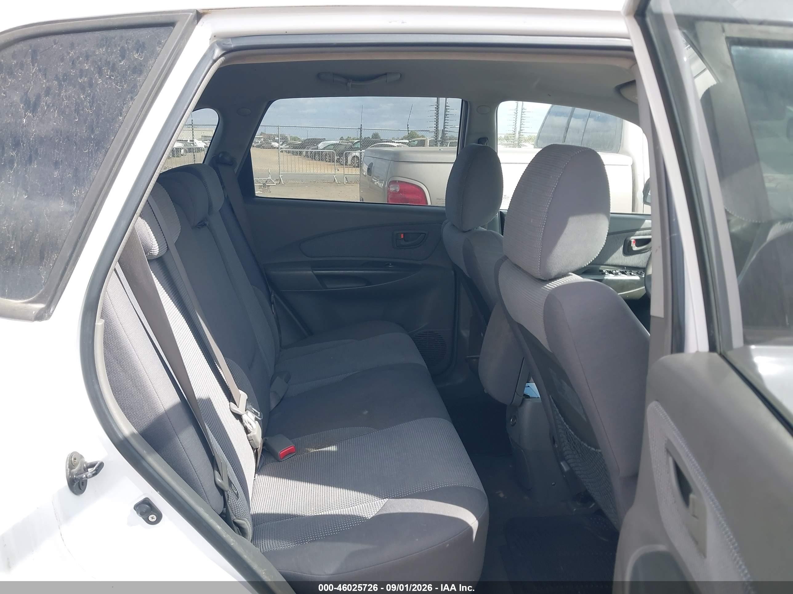 2006 Hyundai Tucson Gl White vin: KM8JM12B16U413913