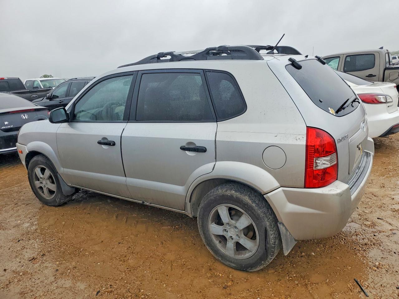2006 Hyundai Tucson Gl Silver vin: KM8JM12B16U458320