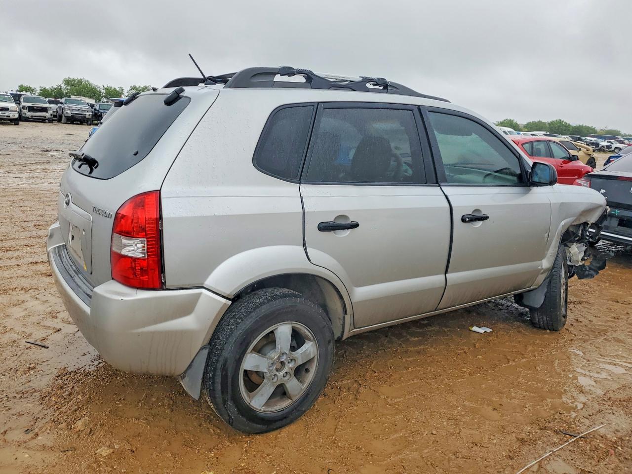 2006 Hyundai Tucson Gl Silver vin: KM8JM12B16U458320