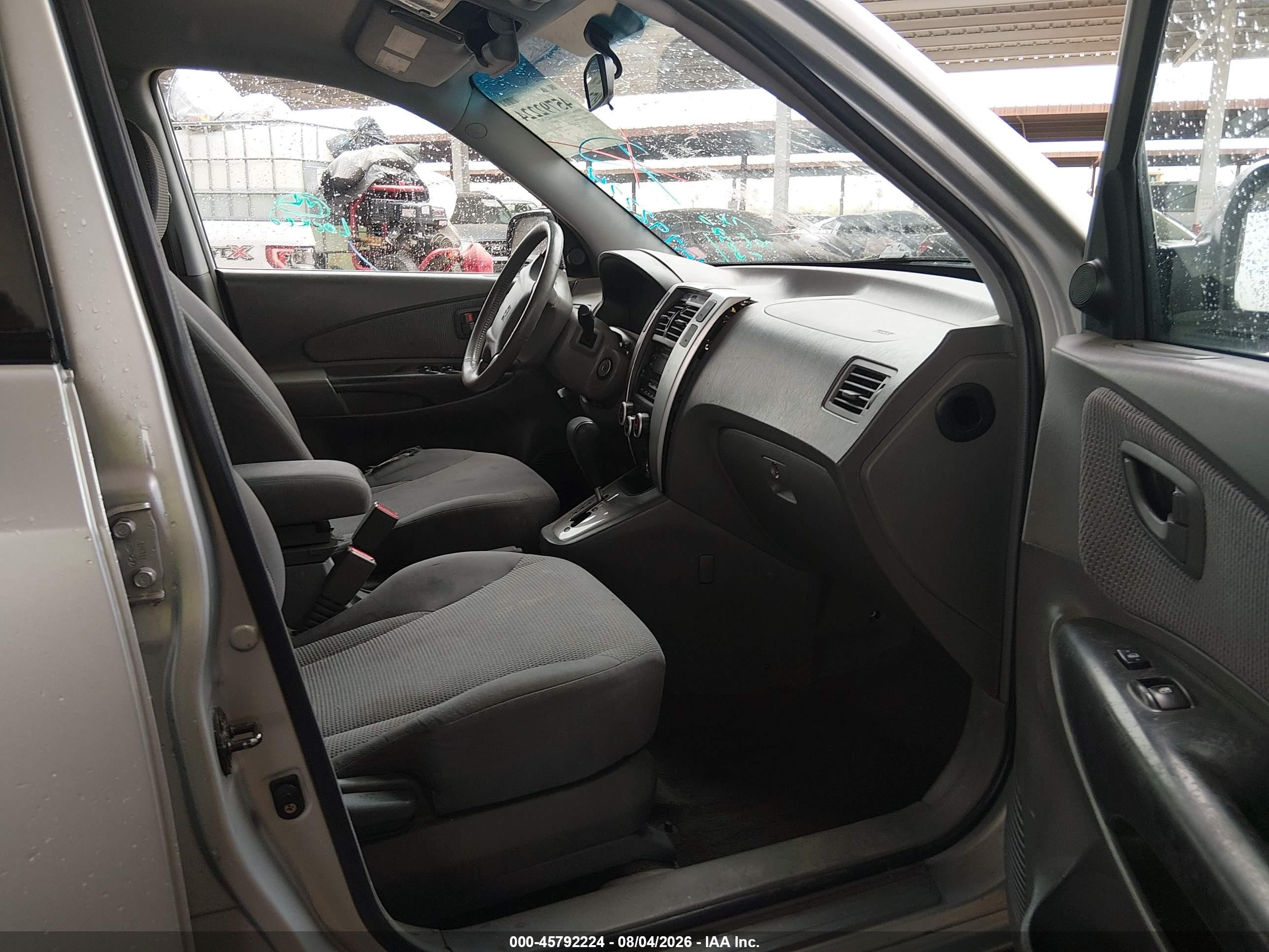 2007 Hyundai Tucson Gls Gray vin: KM8JM12B17U560380