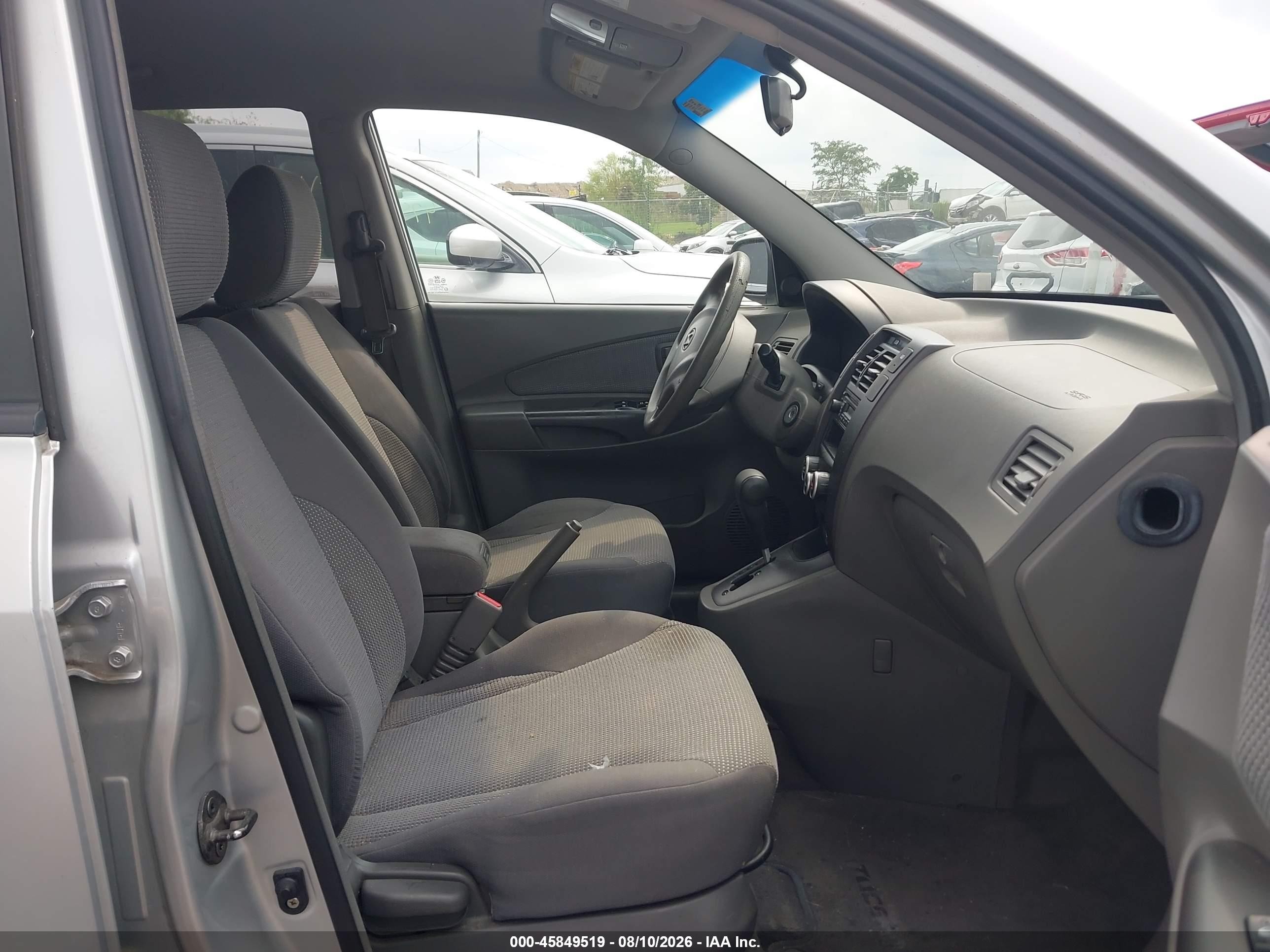 2007 Hyundai Tucson Gls Серебряный vin: KM8JM12B17U646689