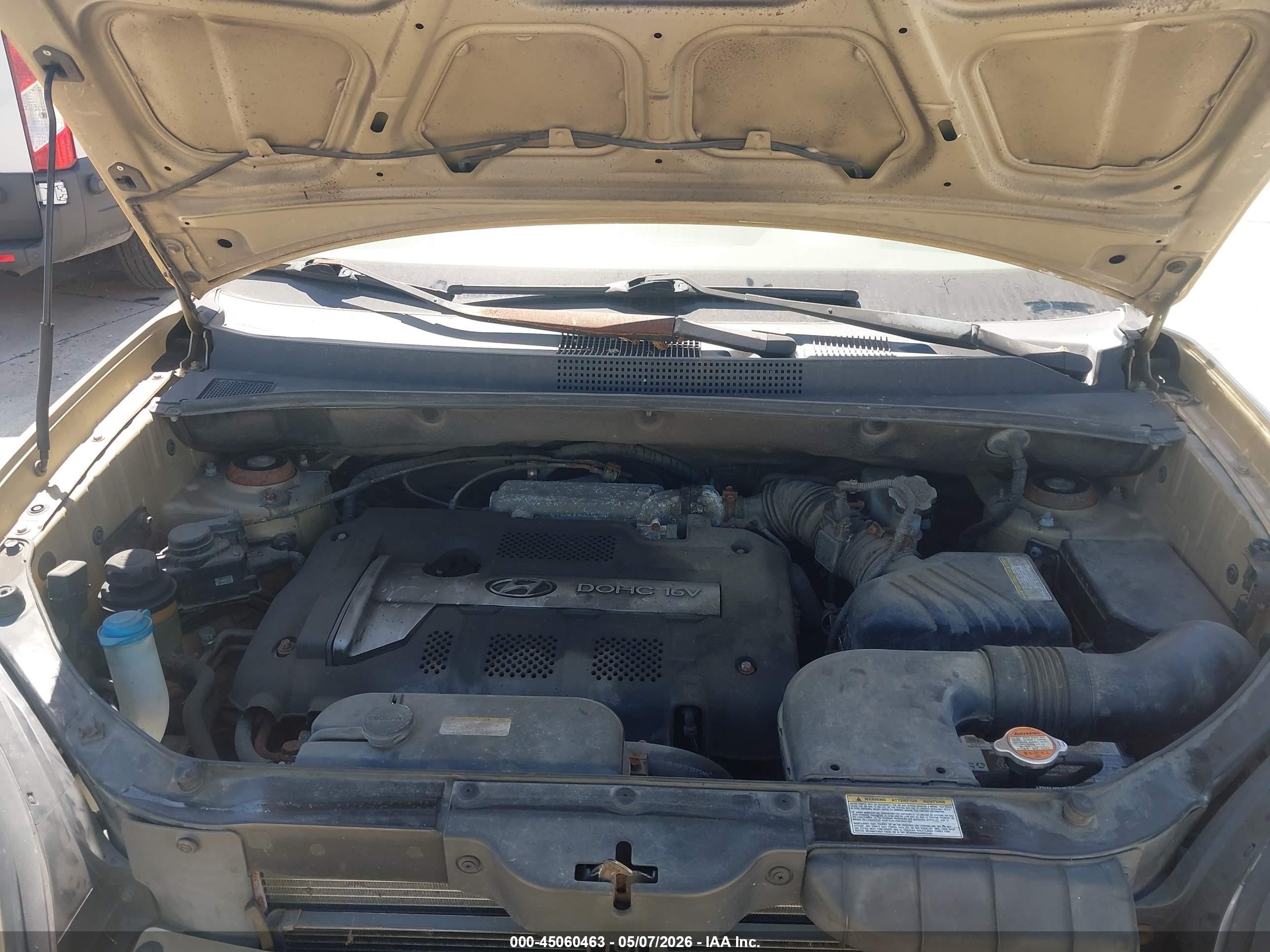2005 Hyundai Tucson Gl Green vin: KM8JM12B25U079504