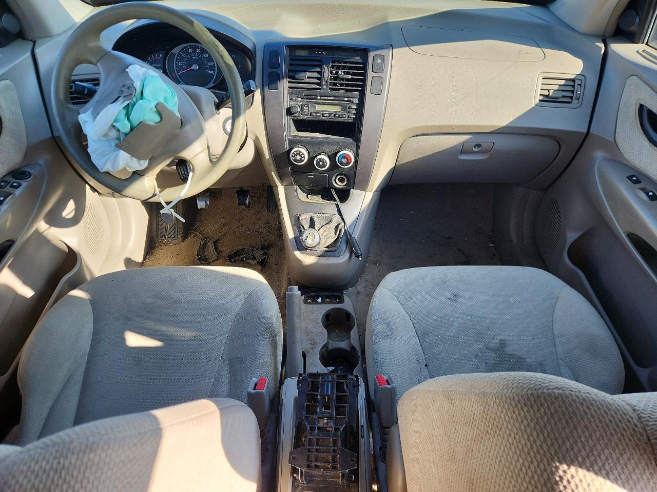 2005 Hyundai Tucson Gl Черный vin: KM8JM12B25U234262