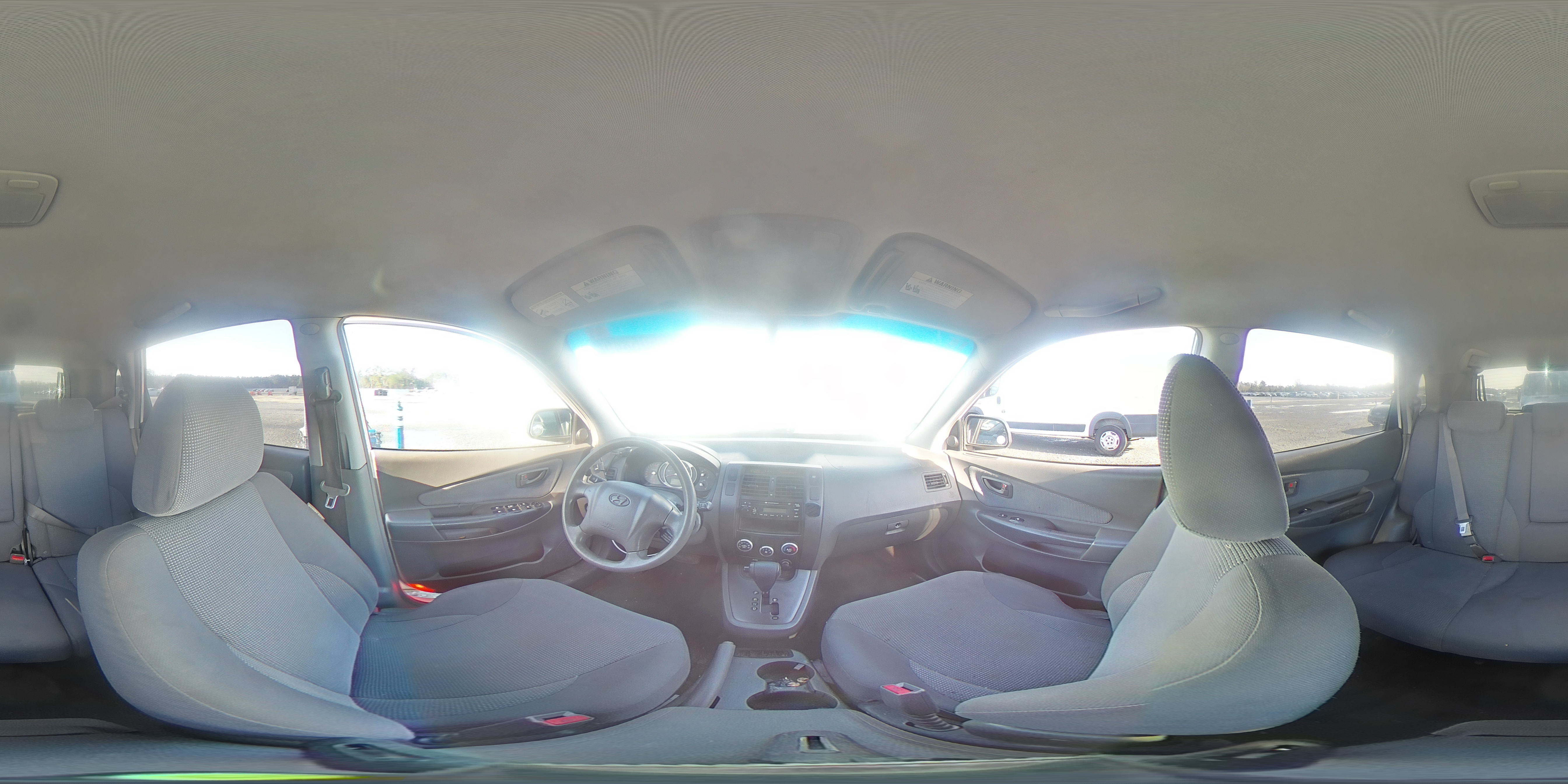 2006 Hyundai Tucson Gl White vin: KM8JM12B26U252438