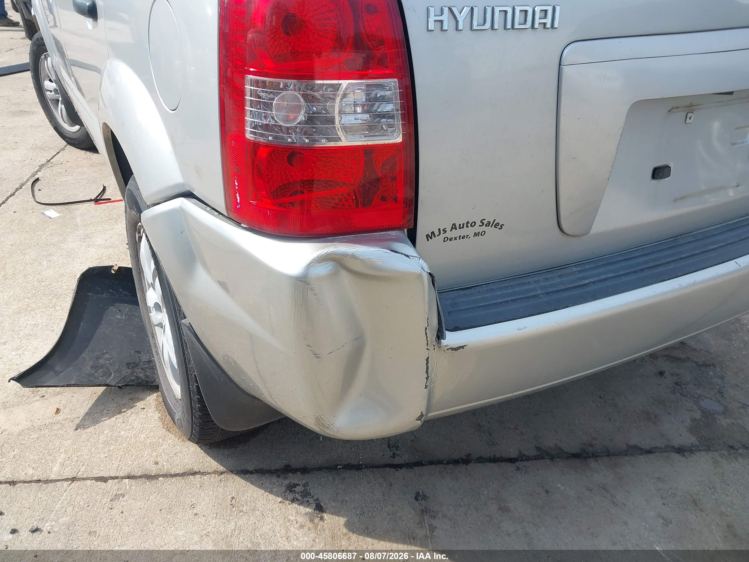 2008 Hyundai Tucson Gls Серебряный vin: KM8JM12B28U872838