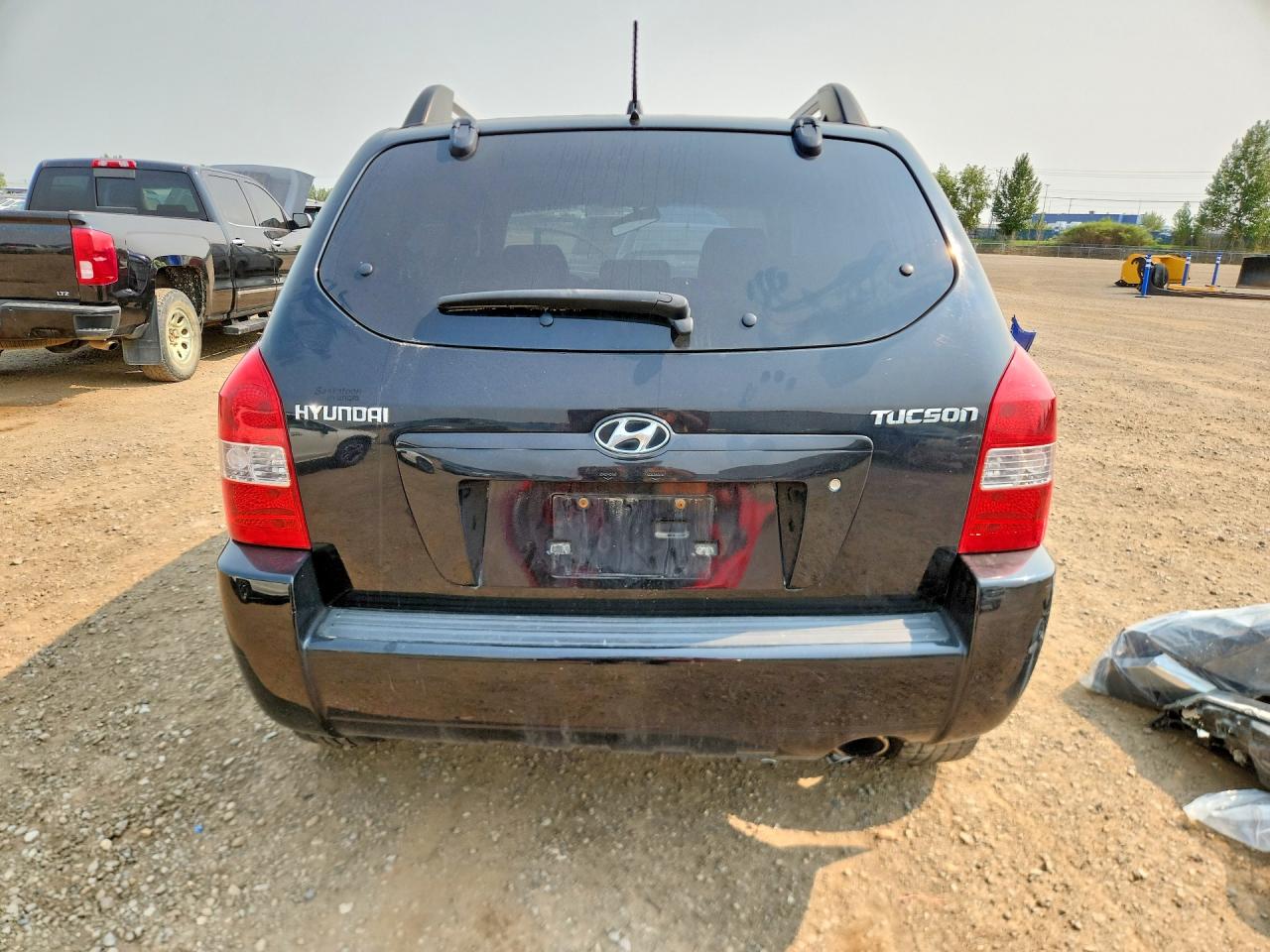 2006 Hyundai Tucson Gl Black vin: KM8JM12B36U257079