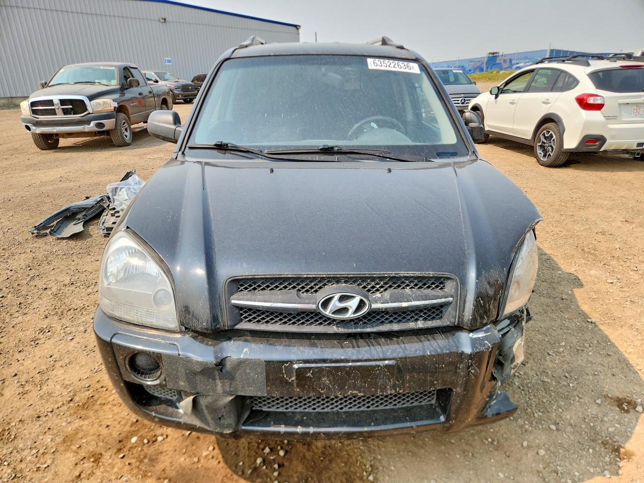 2006 Hyundai Tucson Gl Black vin: KM8JM12B36U257079