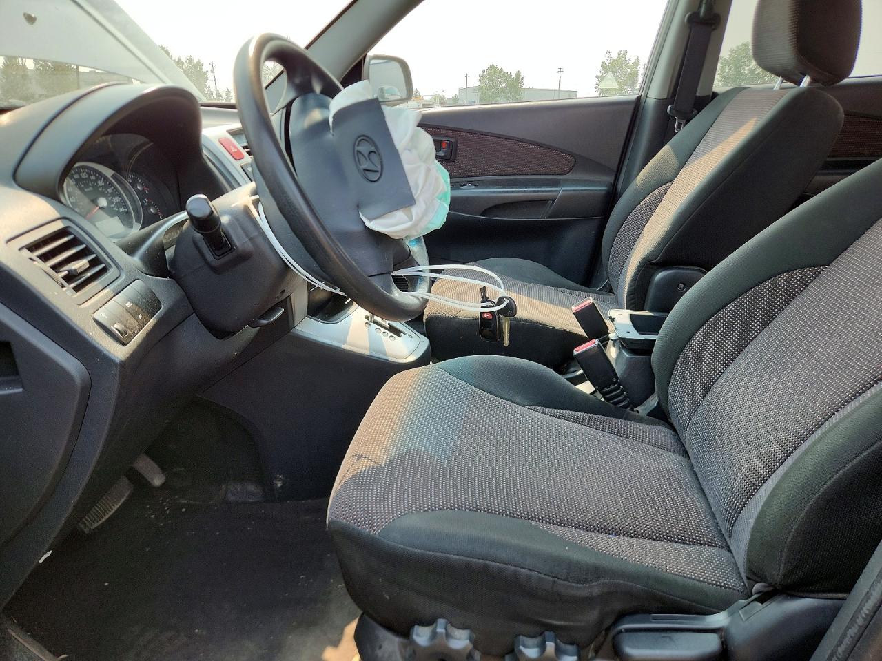 2006 Hyundai Tucson Gl Black vin: KM8JM12B36U257079