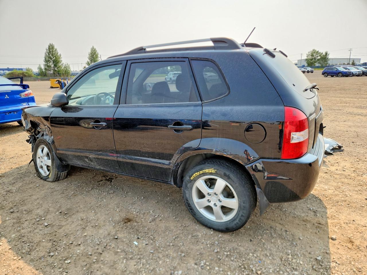 2006 Hyundai Tucson Gl Black vin: KM8JM12B36U257079