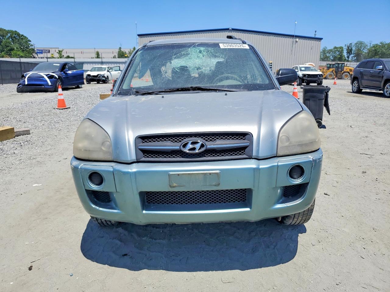 2006 Hyundai Tucson Gl Silver vin: KM8JM12B36U414433