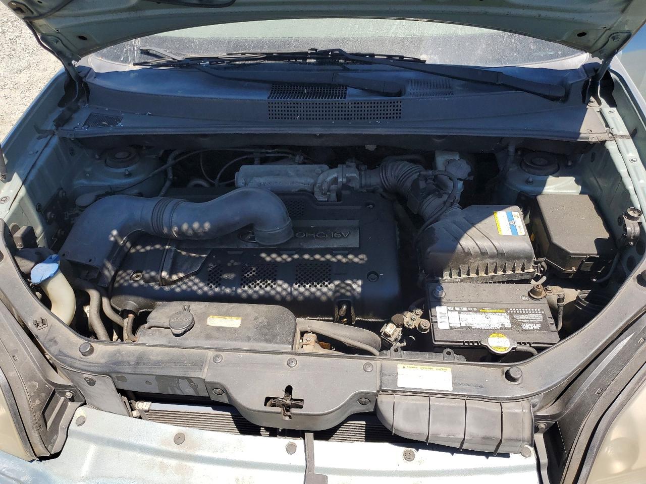 2006 Hyundai Tucson Gl Silver vin: KM8JM12B36U414433