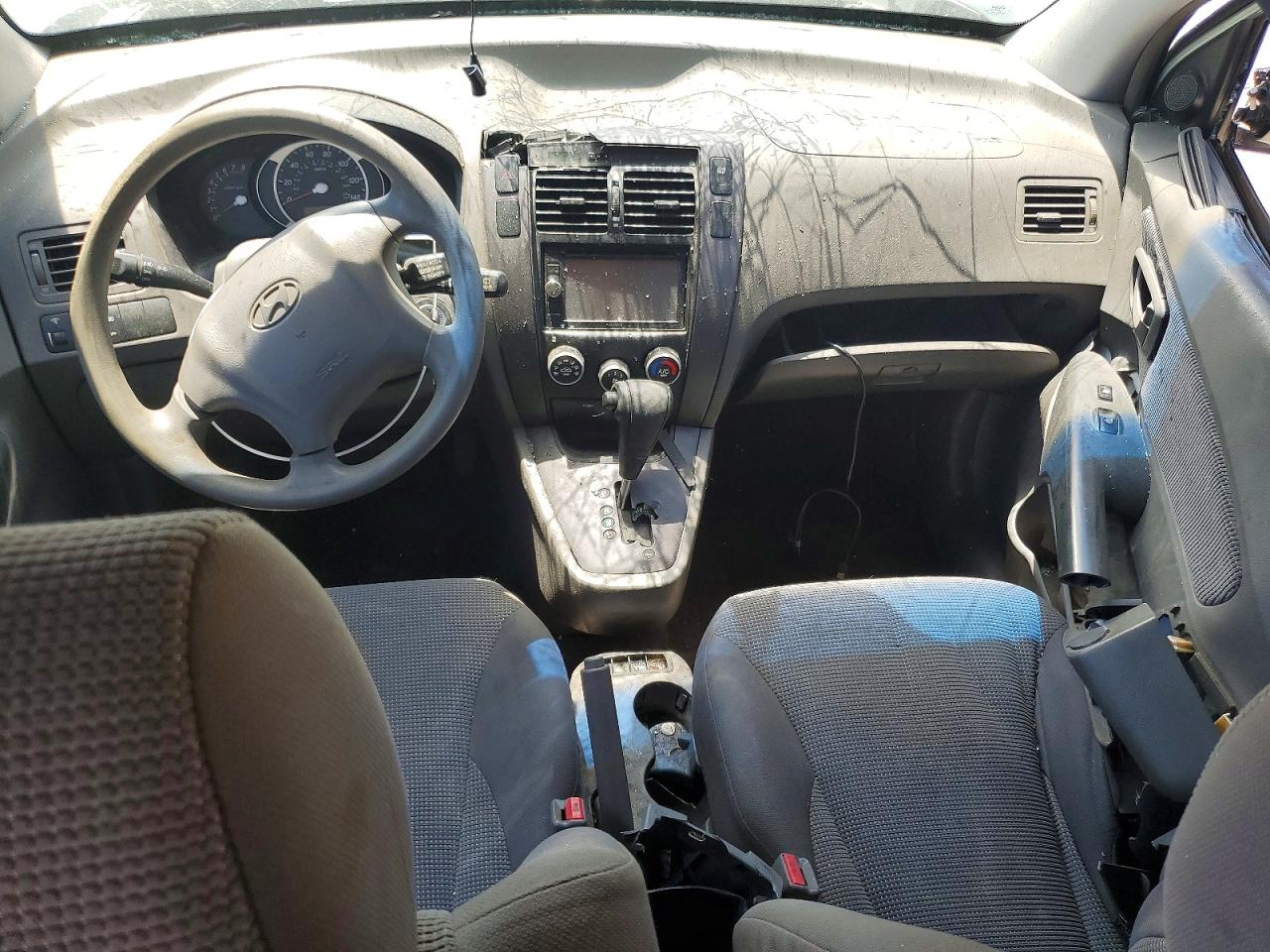 2006 Hyundai Tucson Gl Silver vin: KM8JM12B36U414433