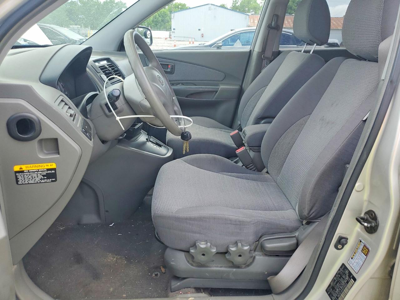 2006 Hyundai Tucson Gl Silver vin: KM8JM12B36U458626