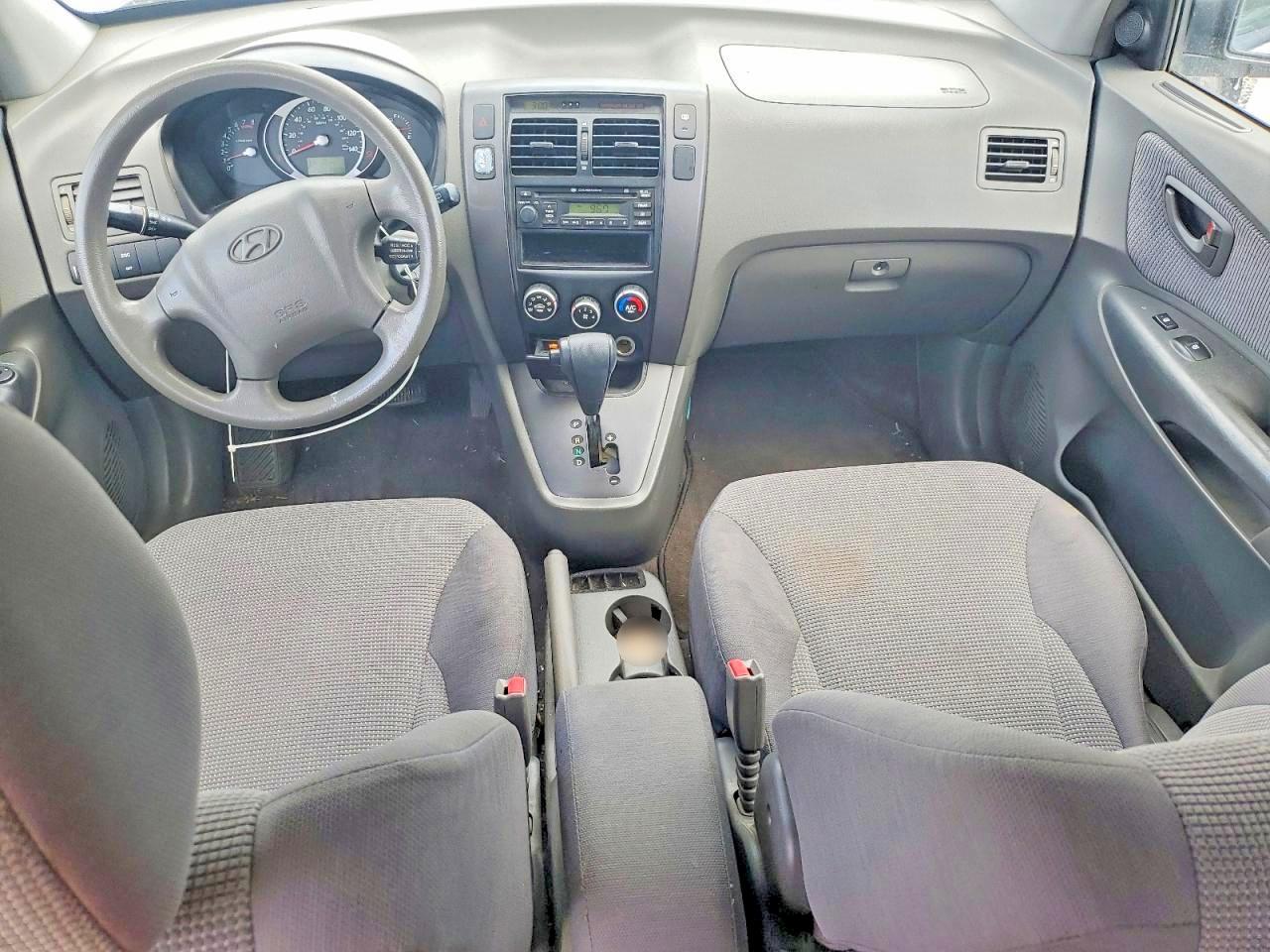 2006 Hyundai Tucson Gl Silver vin: KM8JM12B36U458626