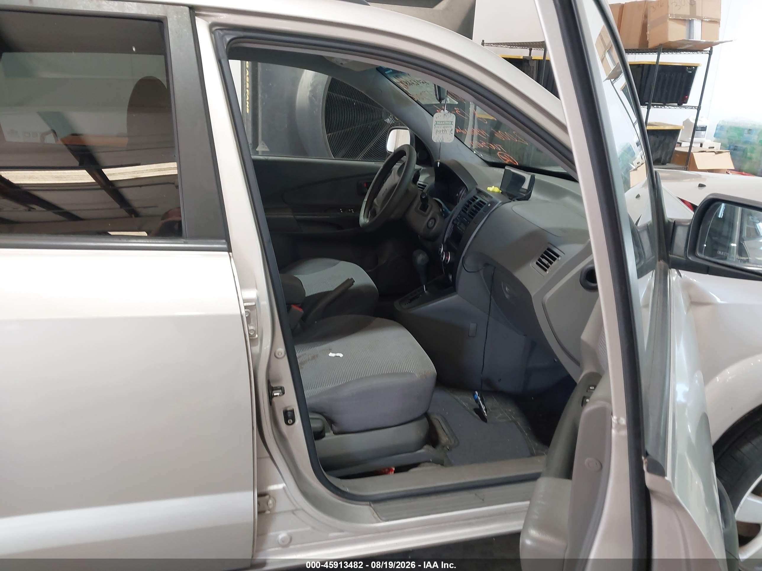 2006 Hyundai Tucson Gl Silver vin: KM8JM12B36U473000