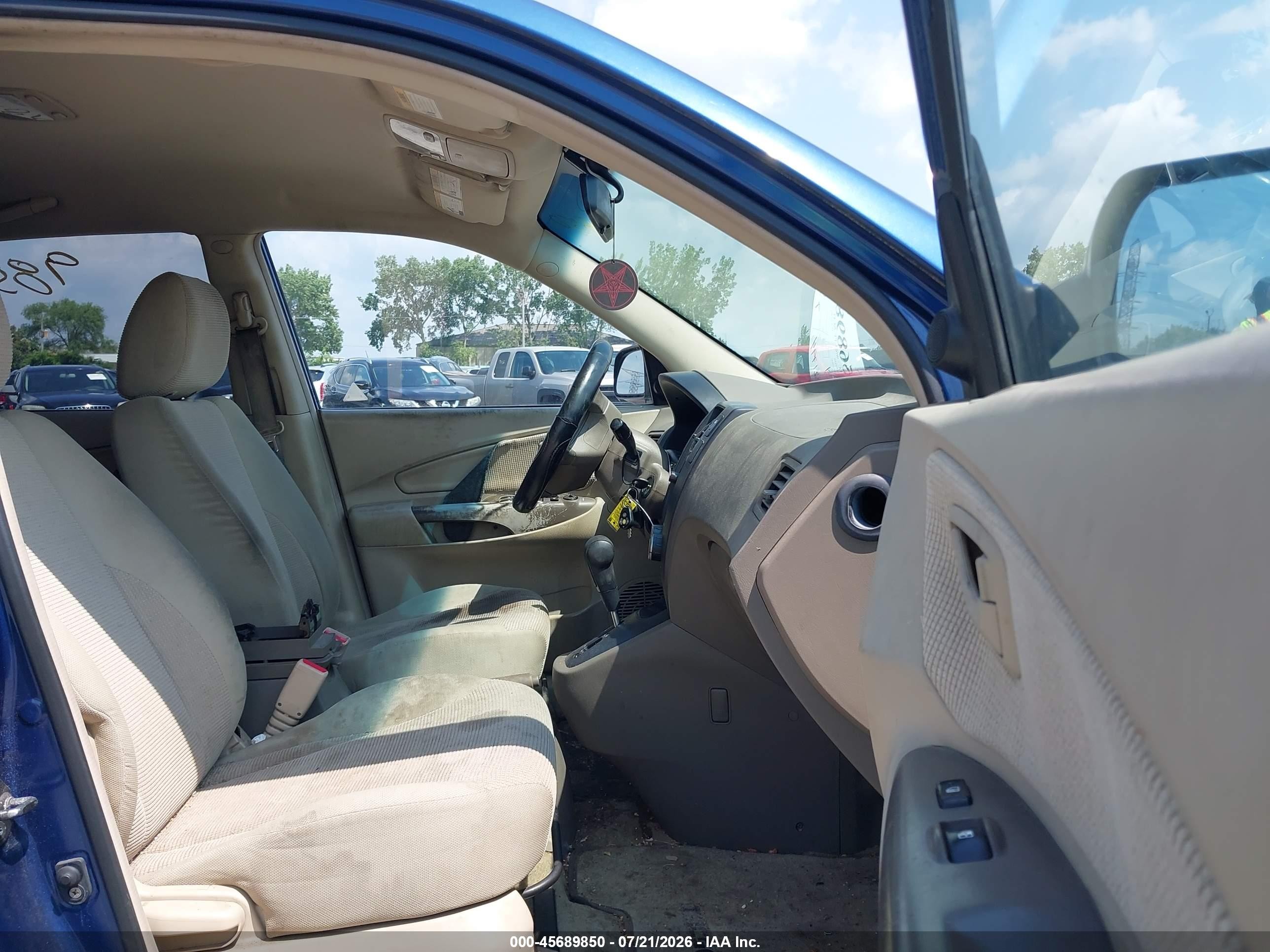 2007 Hyundai Tucson Gls Blue vin: KM8JM12B37U648041
