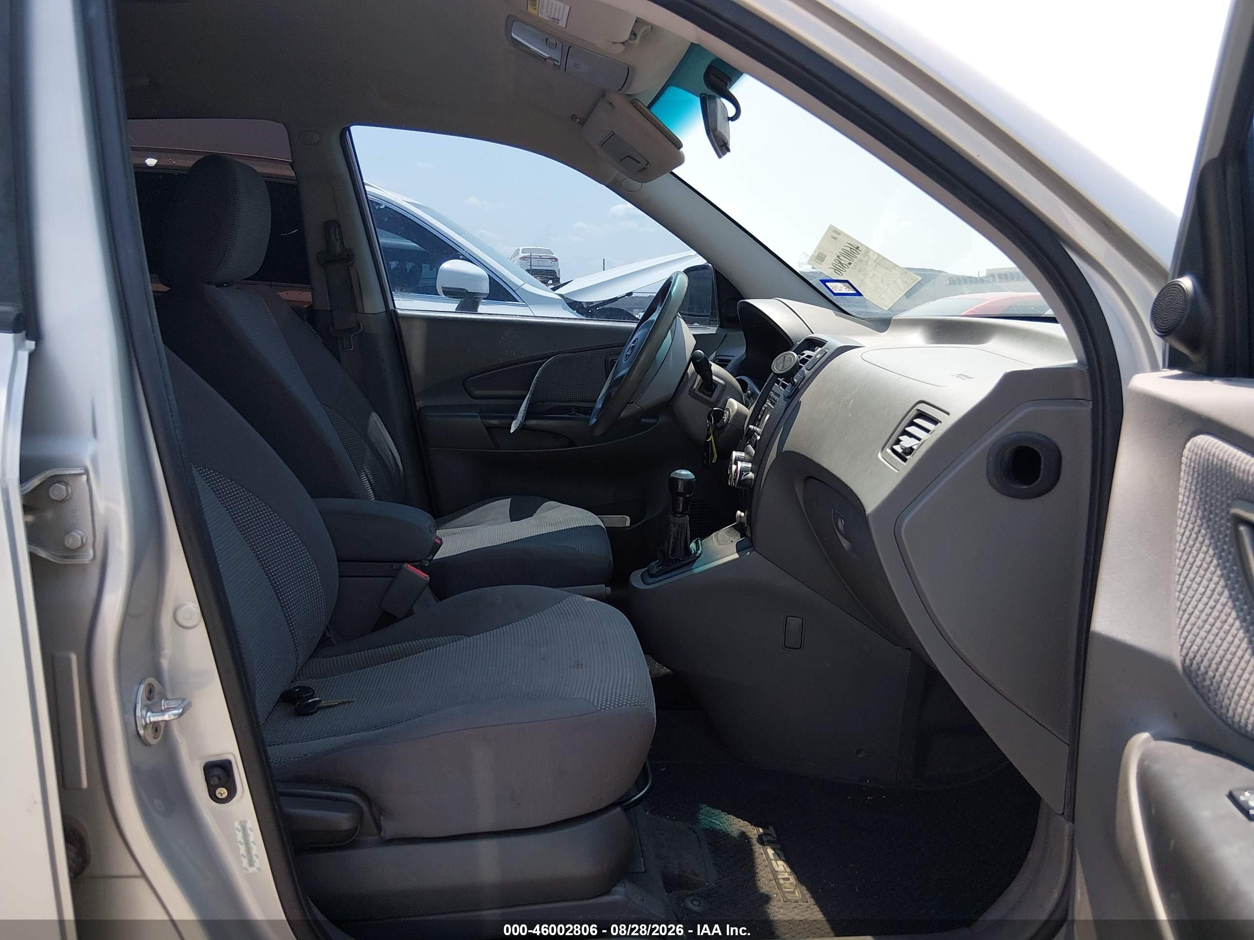 2008 Hyundai Tucson Gls Silver vin: KM8JM12B38U877496