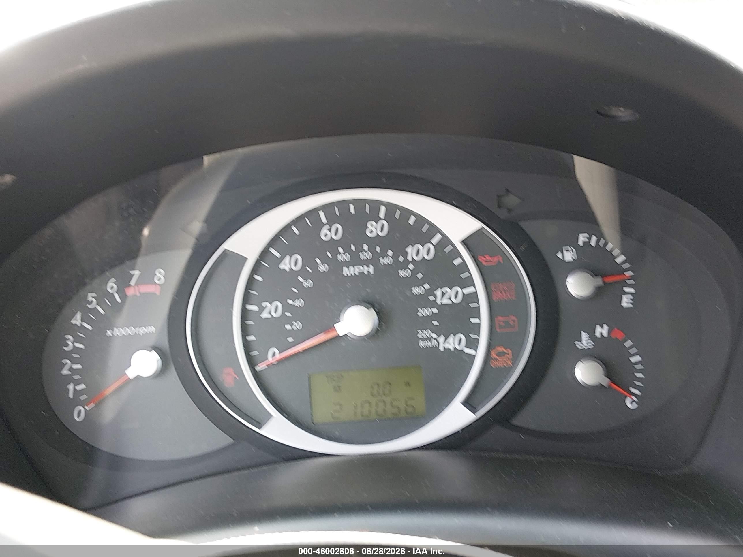 2008 Hyundai Tucson Gls Silver vin: KM8JM12B38U877496