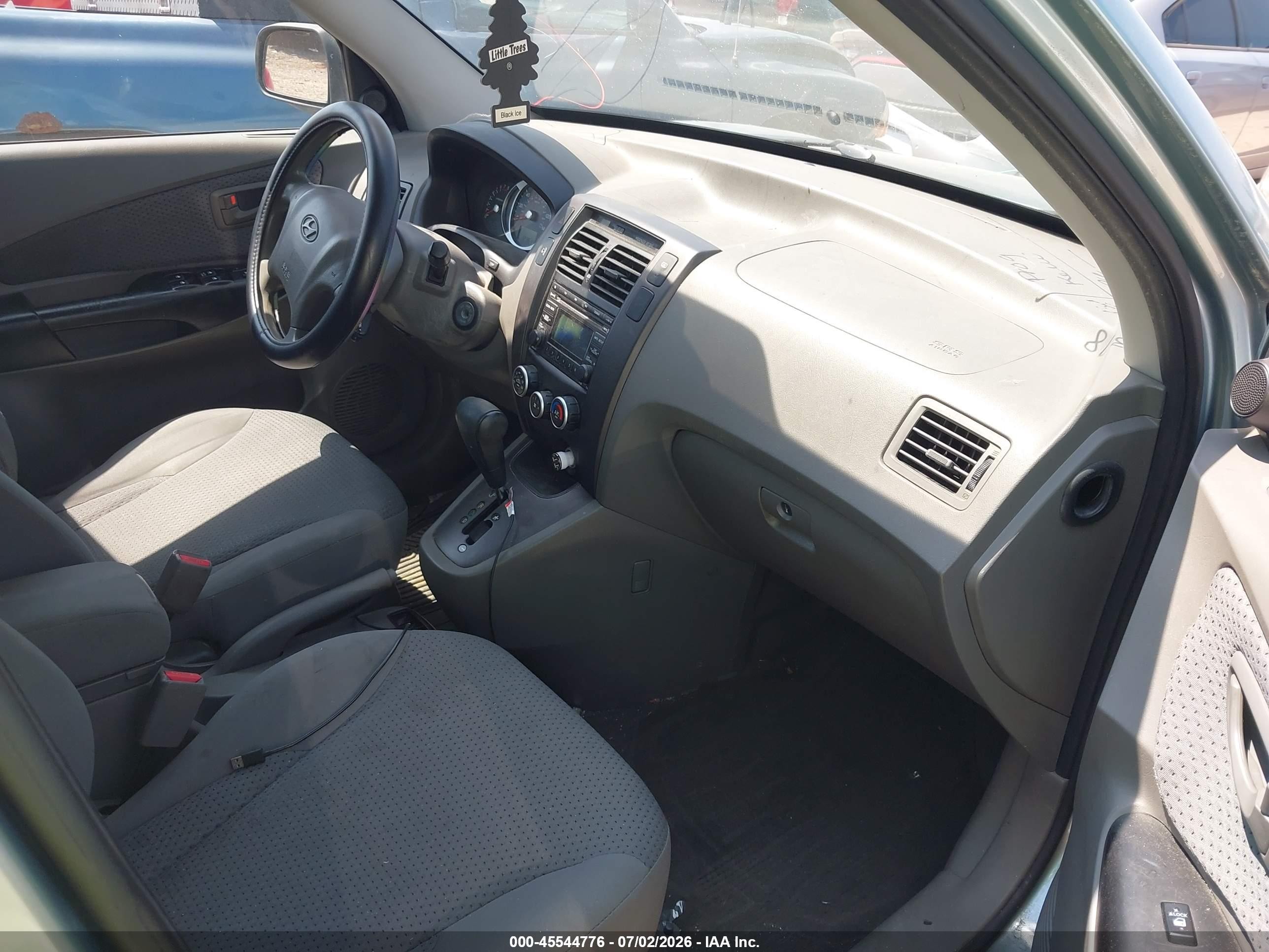 2009 Hyundai Tucson Gls Light Blue vin: KM8JM12B39U953154