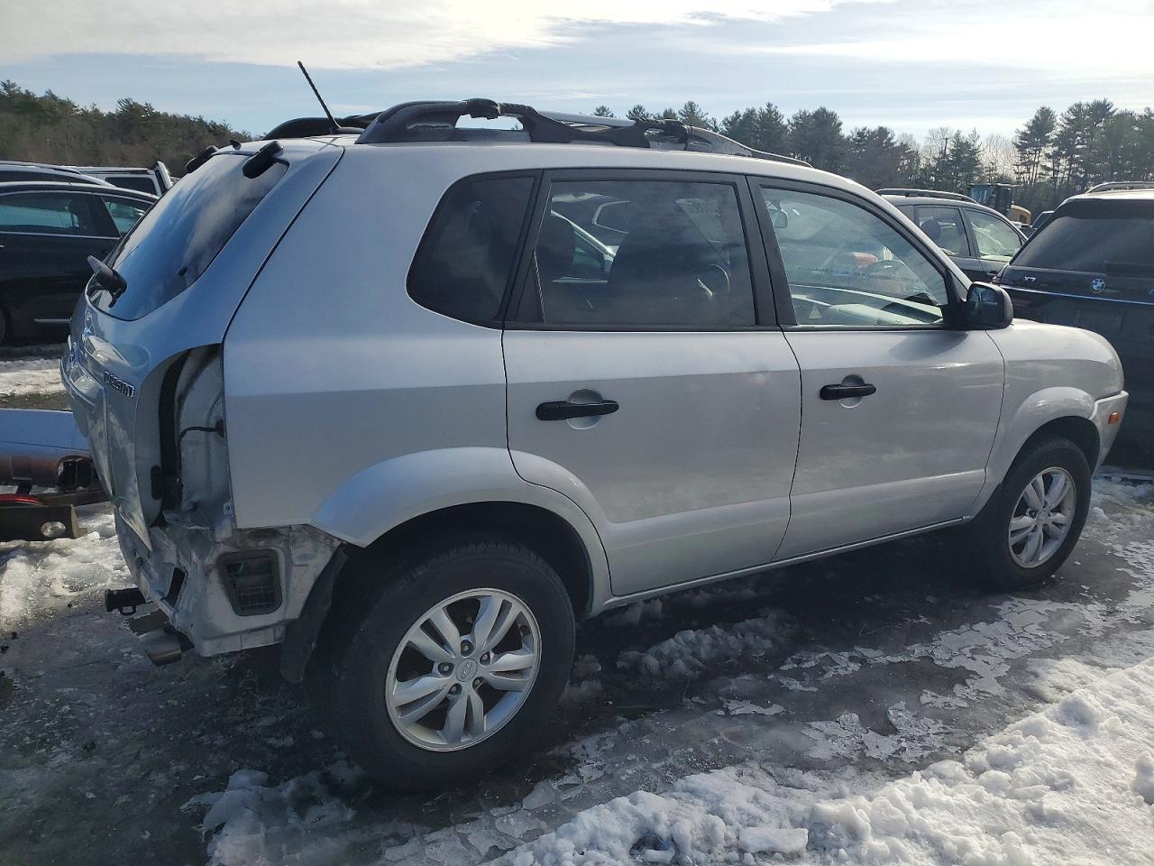 2009 Hyundai Tucson Gls Silver vin: KM8JM12B39U977020