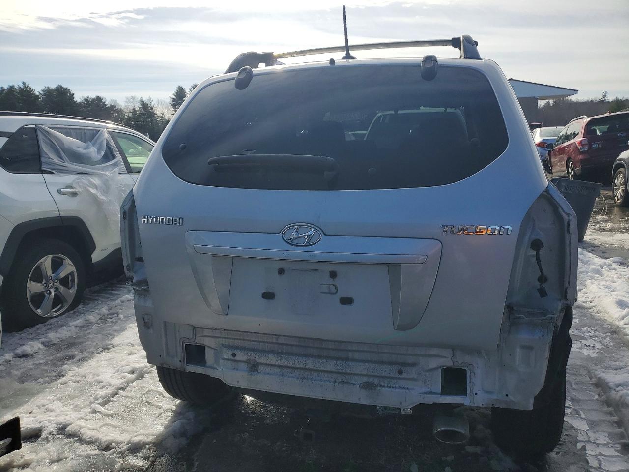 2009 Hyundai Tucson Gls Silver vin: KM8JM12B39U977020