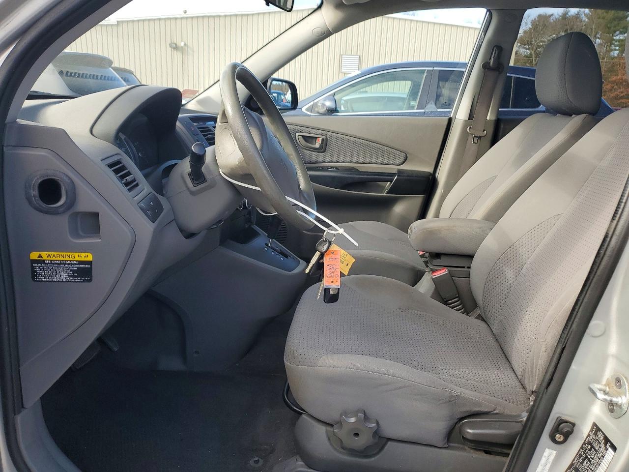 2009 Hyundai Tucson Gls Silver vin: KM8JM12B39U977020