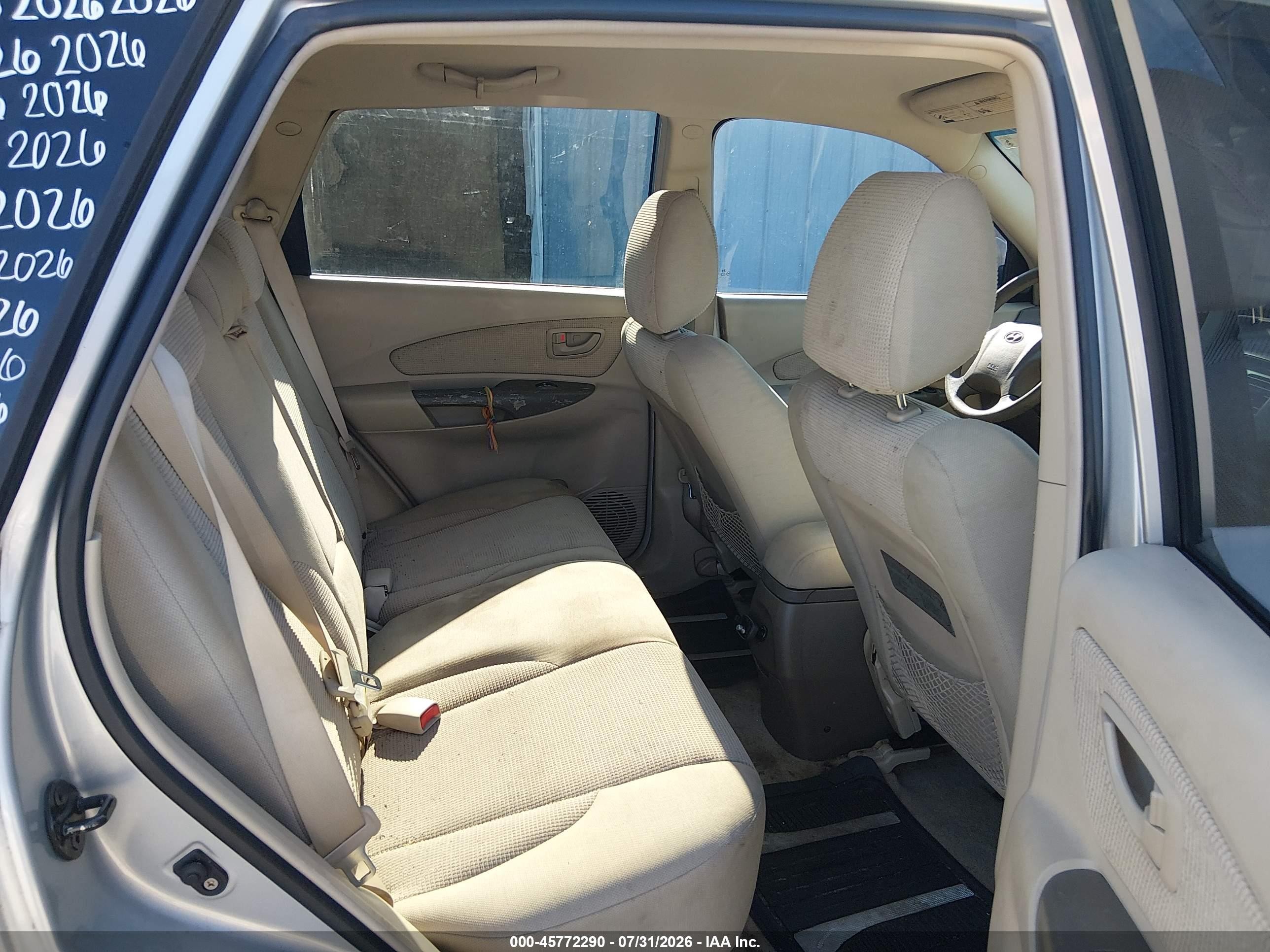 2007 Hyundai Tucson Gls Silver vin: KM8JM12B47U567565