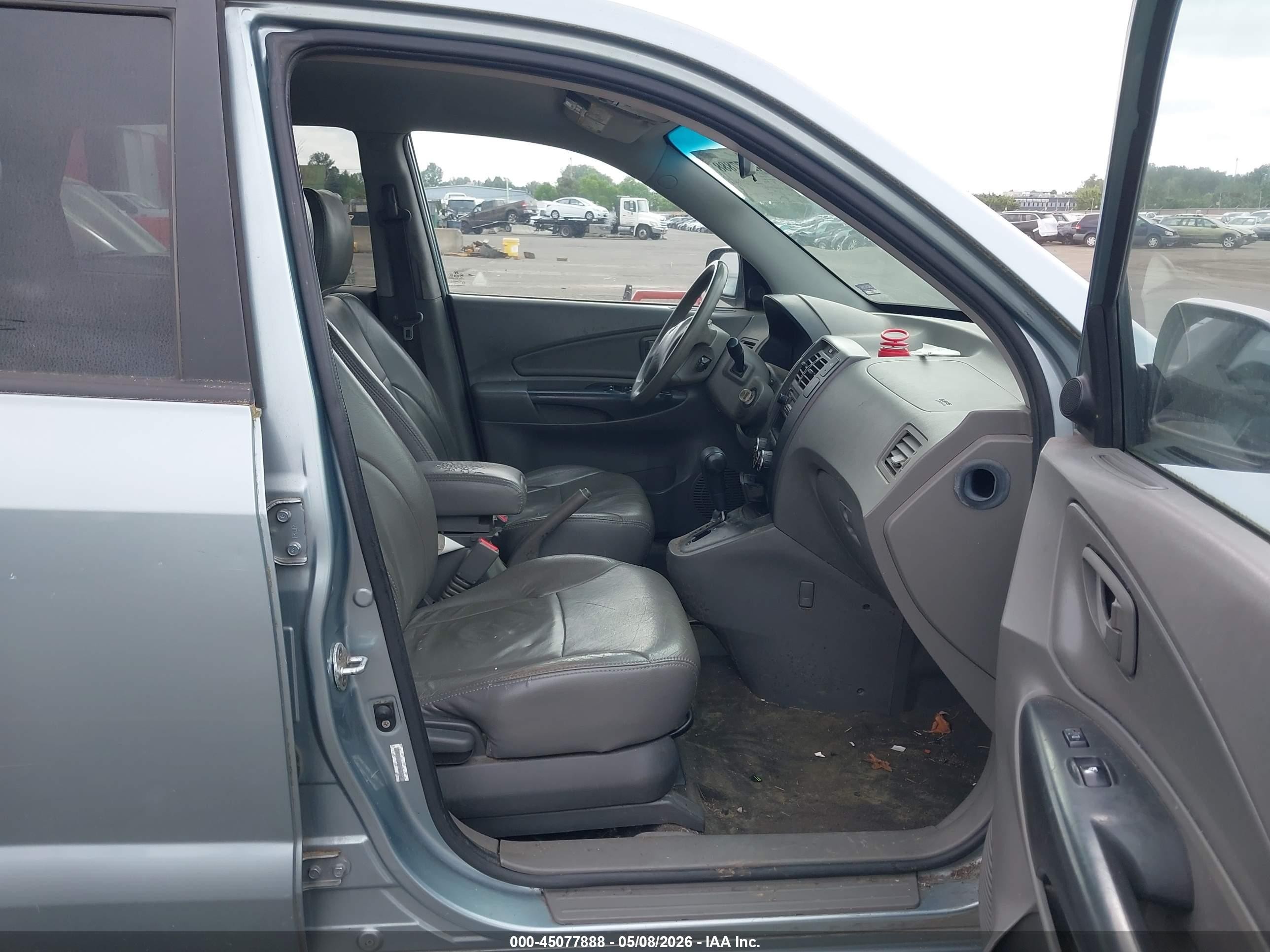 2008 Hyundai Tucson Gls Серый vin: KM8JM12B48U813998