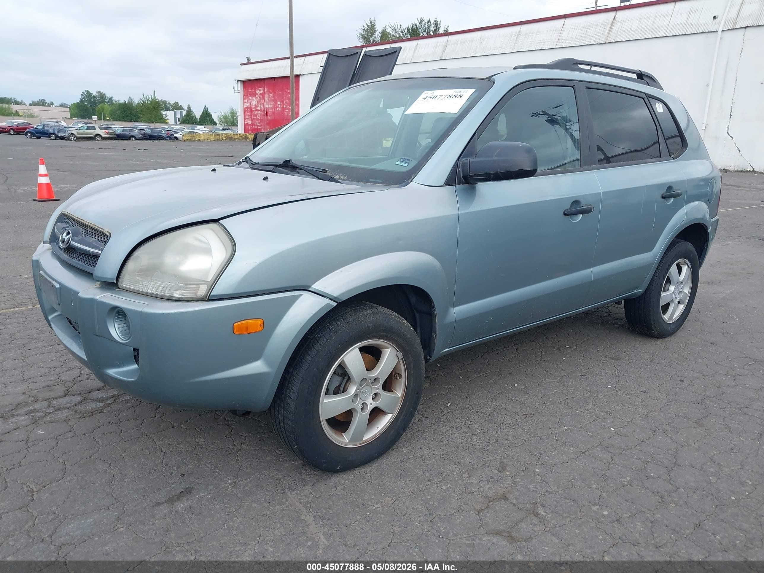 2008 Hyundai Tucson Gls Серый vin: KM8JM12B48U813998