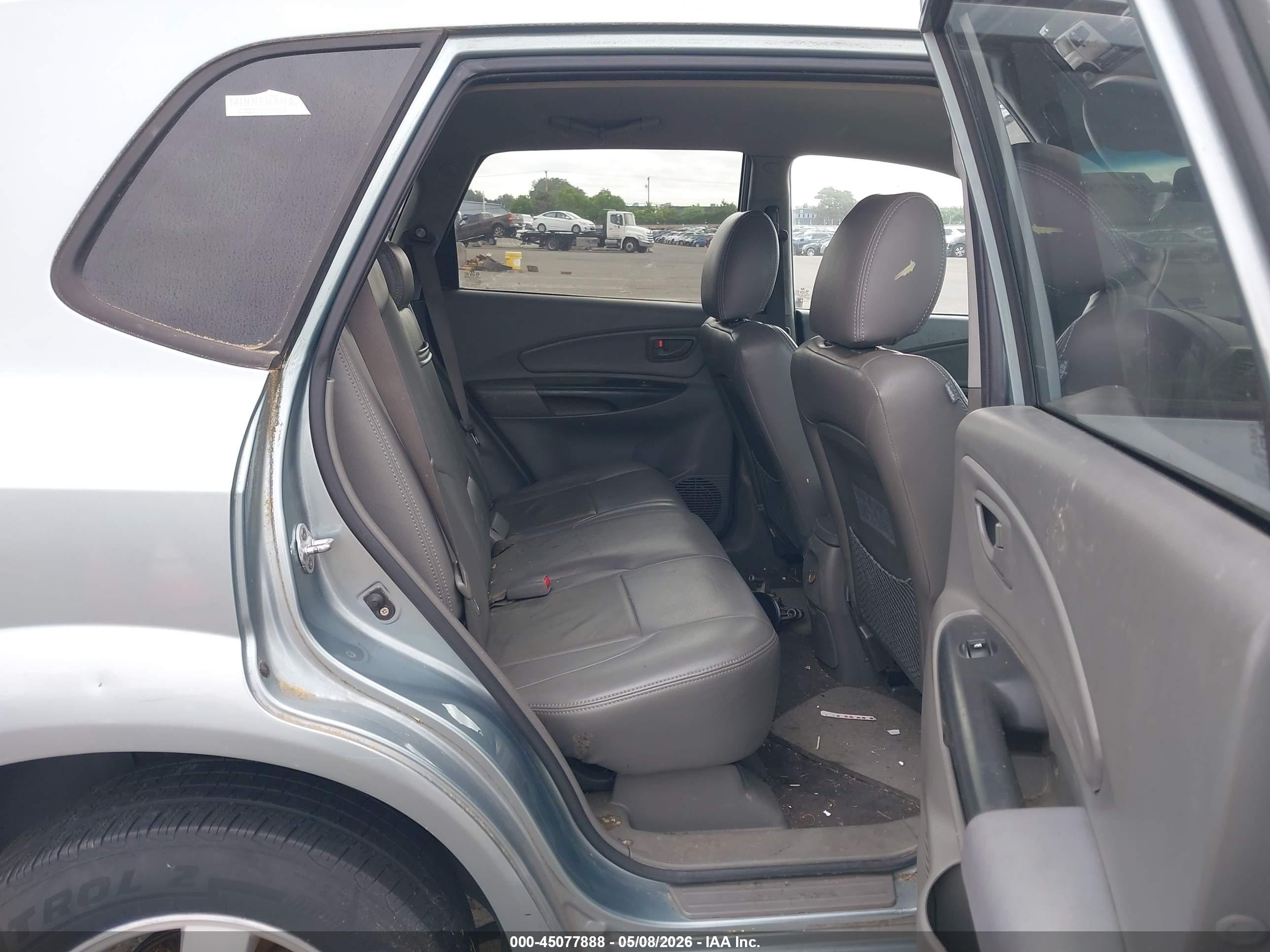 2008 Hyundai Tucson Gls Серый vin: KM8JM12B48U813998
