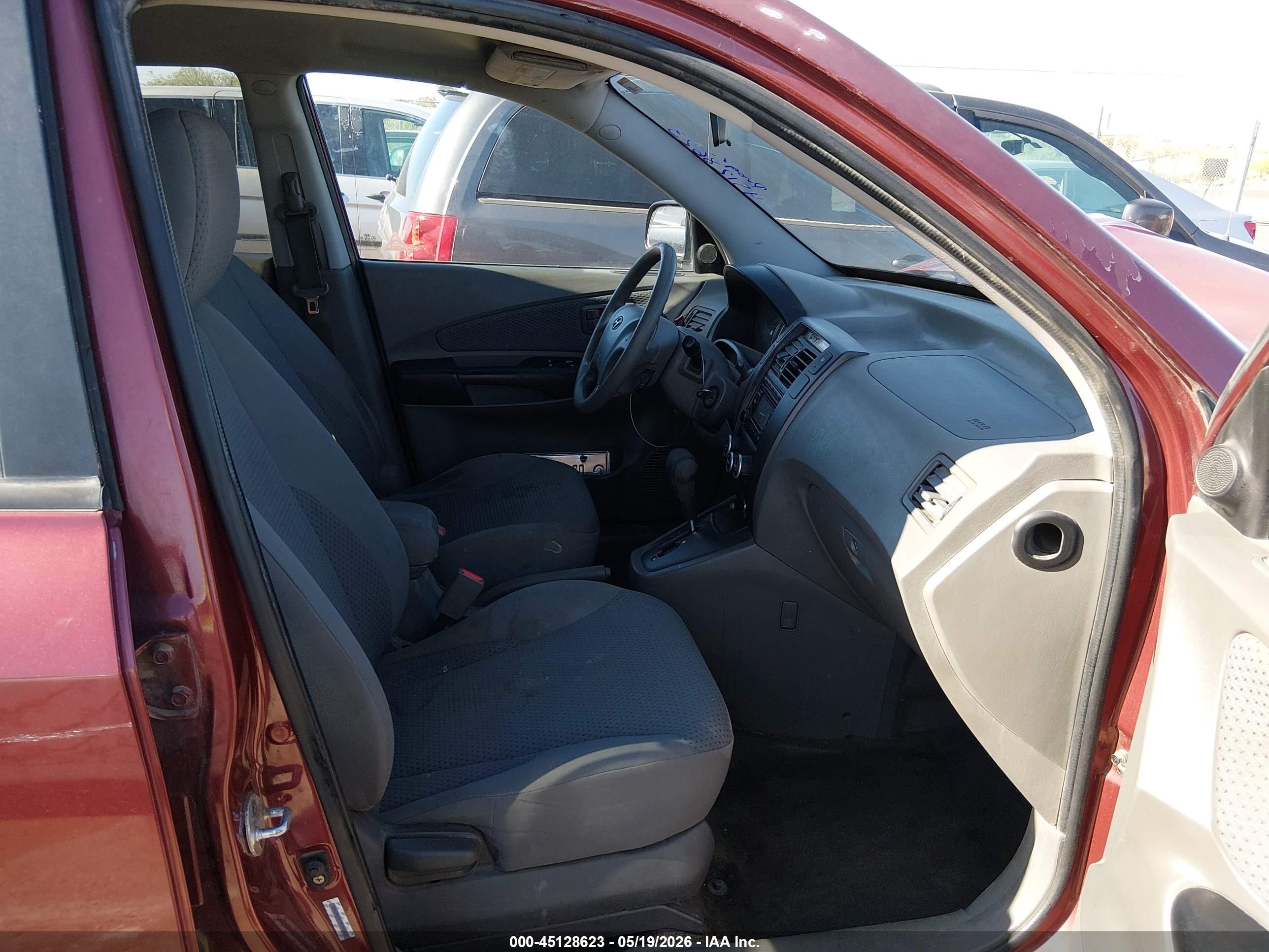 2009 Hyundai Tucson Gls Red vin: KM8JM12B49U988429