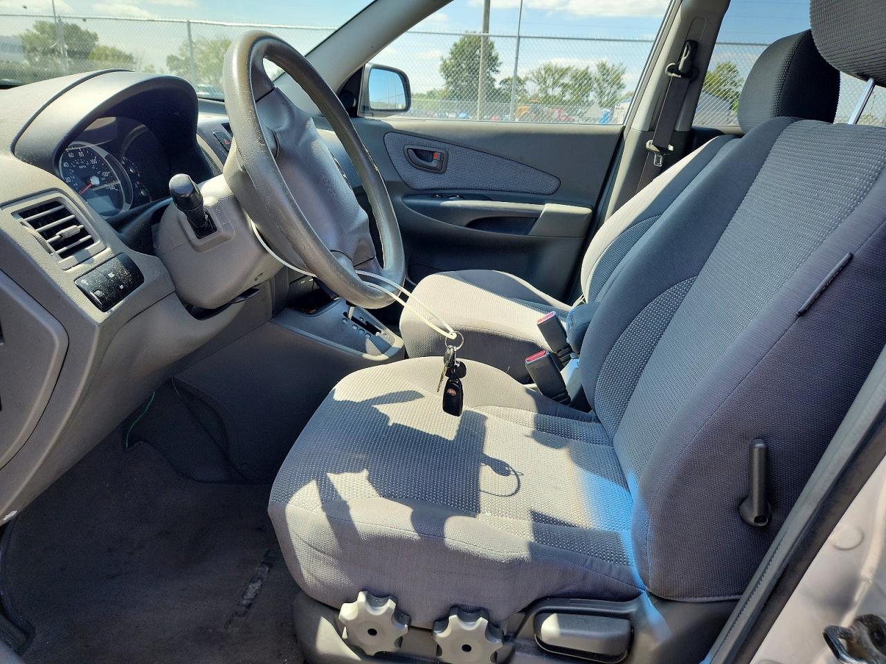 2007 Hyundai Tucson Gls Silver vin: KM8JM12B57U648106