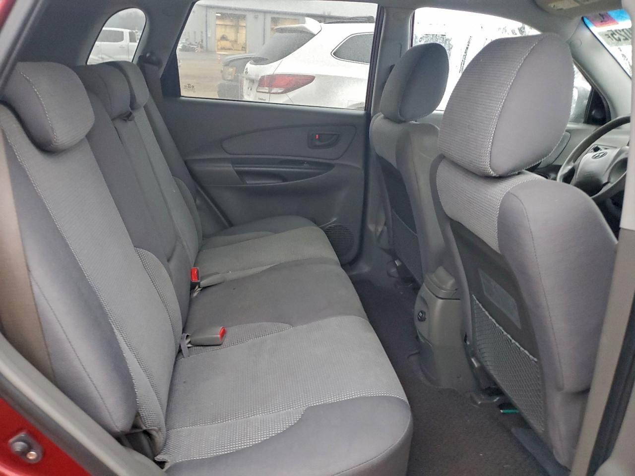 2008 Hyundai Tucson Burgundy vin: KM8JM12B58U816120