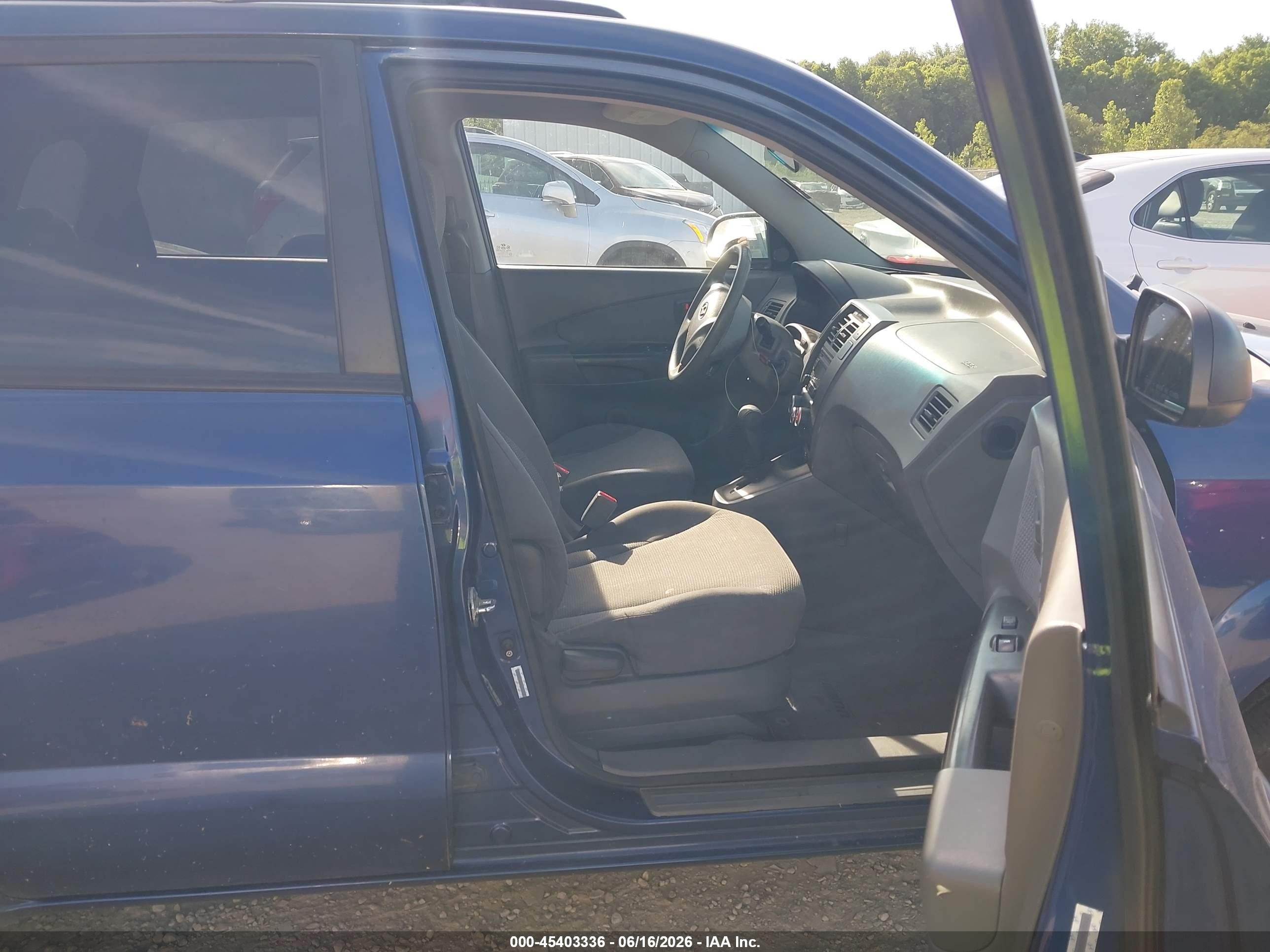 2008 Hyundai Tucson Gls Синий vin: KM8JM12B58U893442
